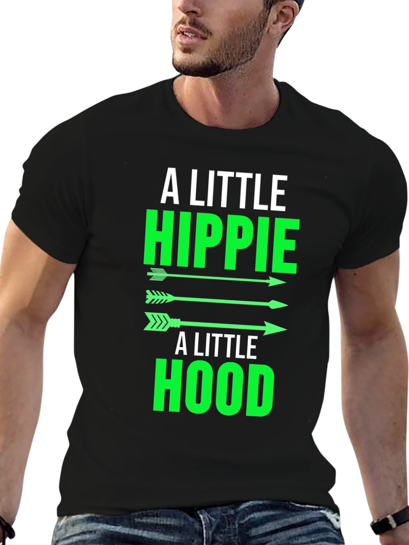 A Little Hippie A Little Hood T-Shirt
