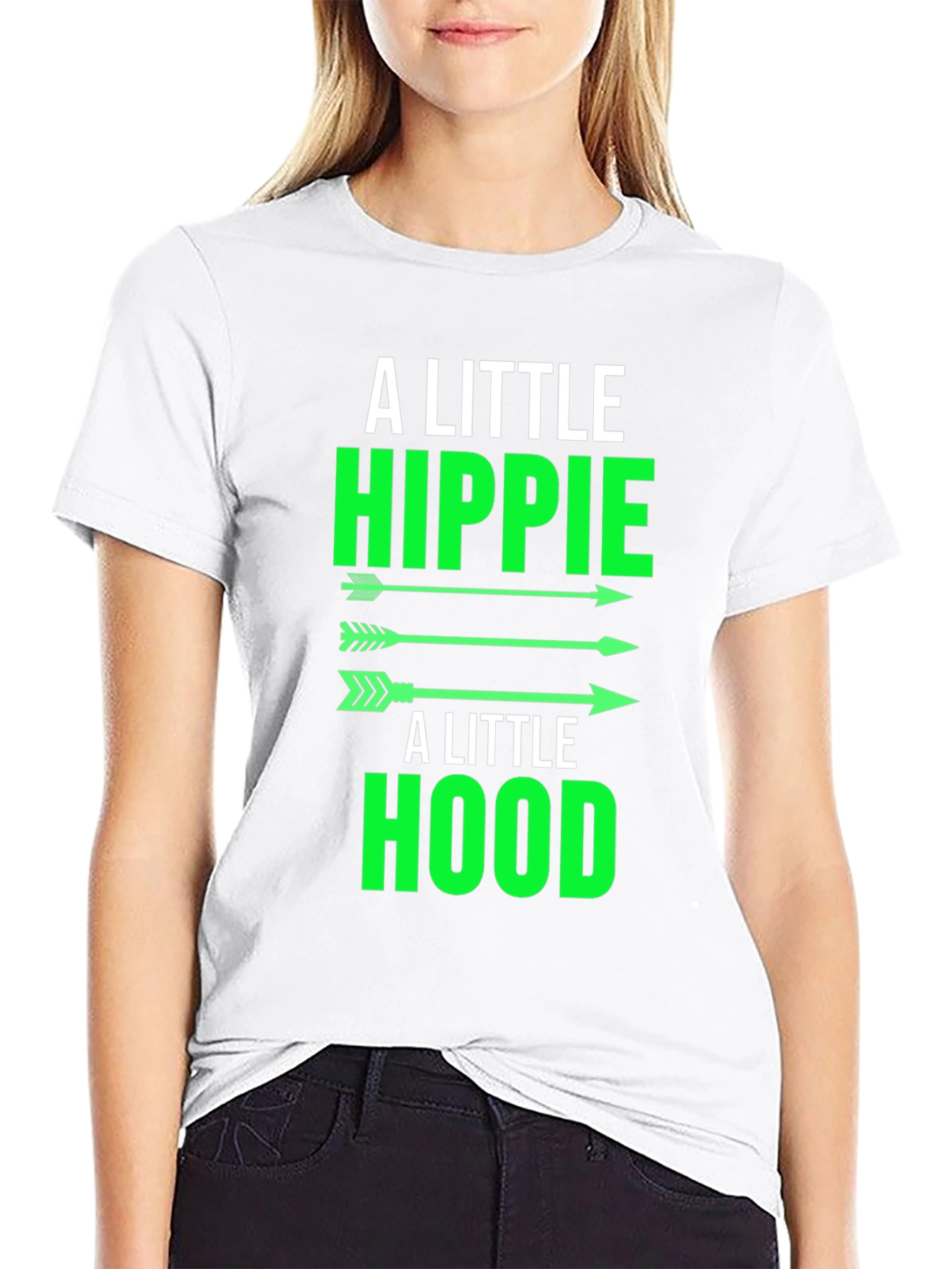 A Little Hippie A Little Hood T-Shirt