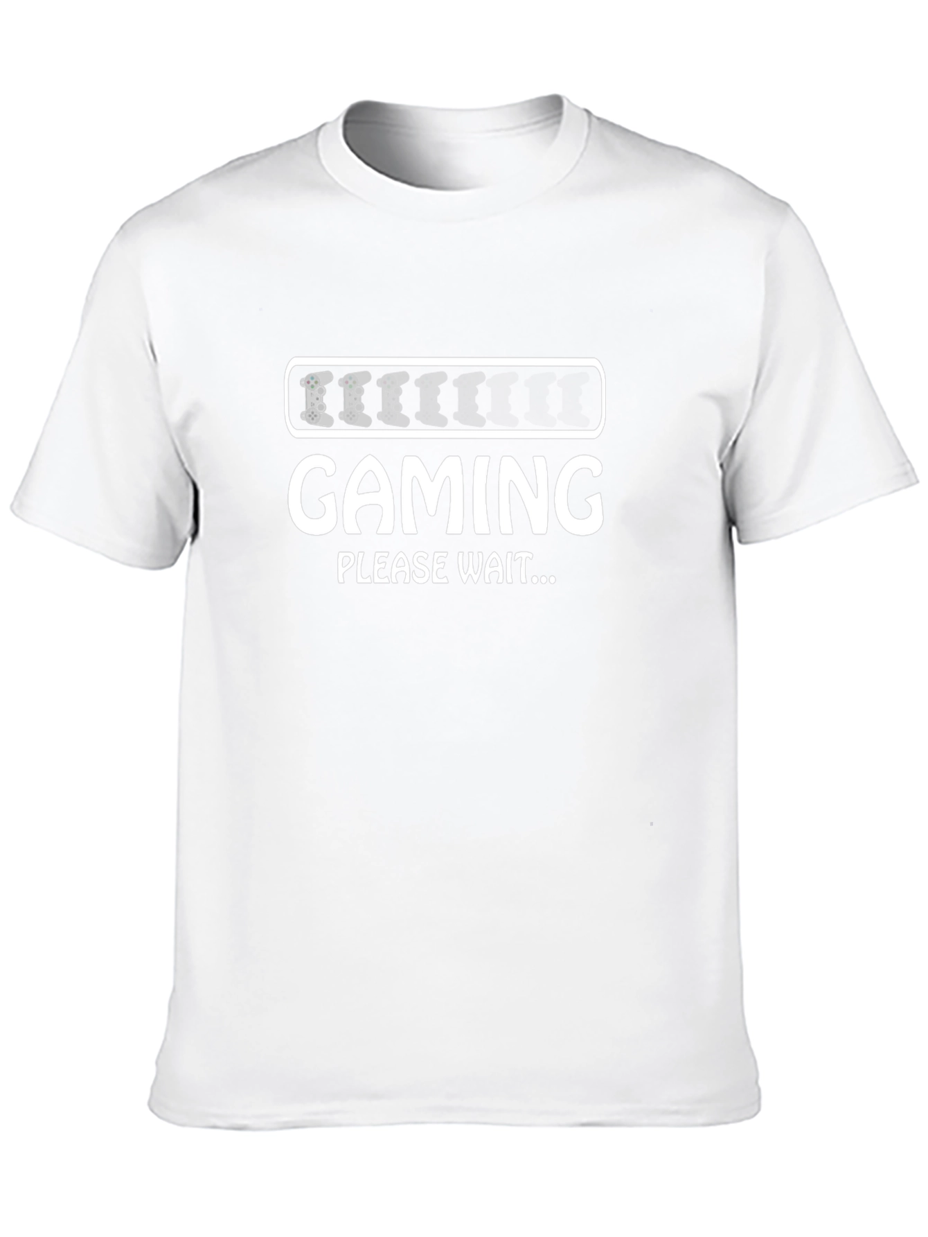 Gaming Please Wait Black T-Shirt