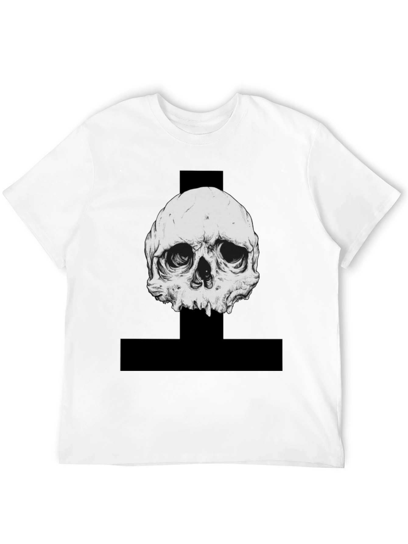 Skull Graphic Black T-Shirt