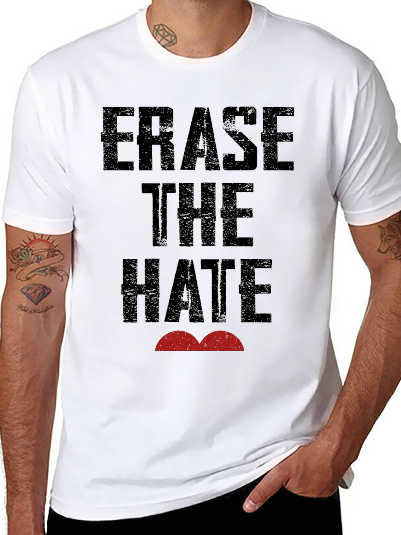 Erase the Hate Graphic Tee