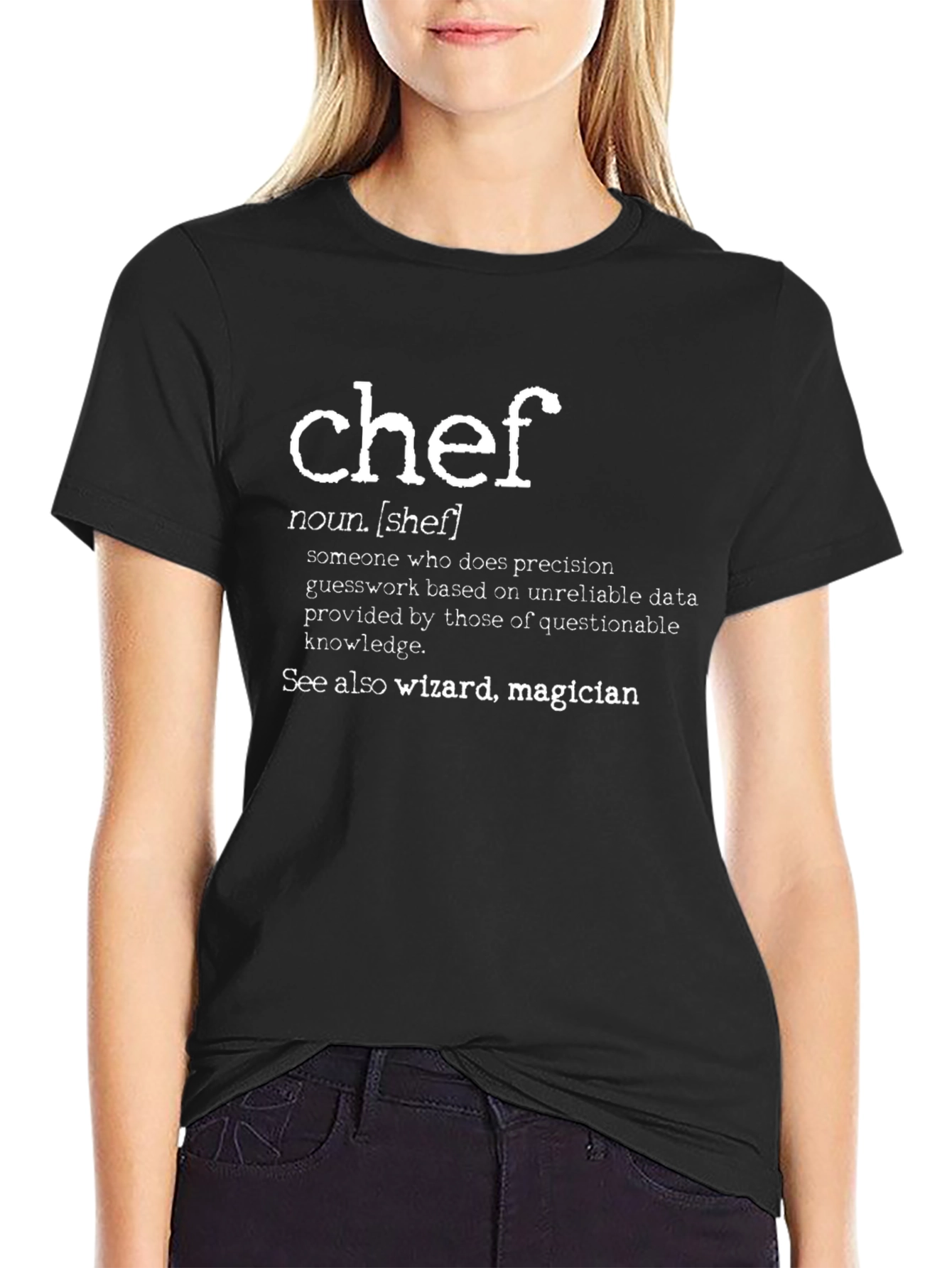 Chef Definition T-Shirt - Wizard Magician Funny Cook Tee