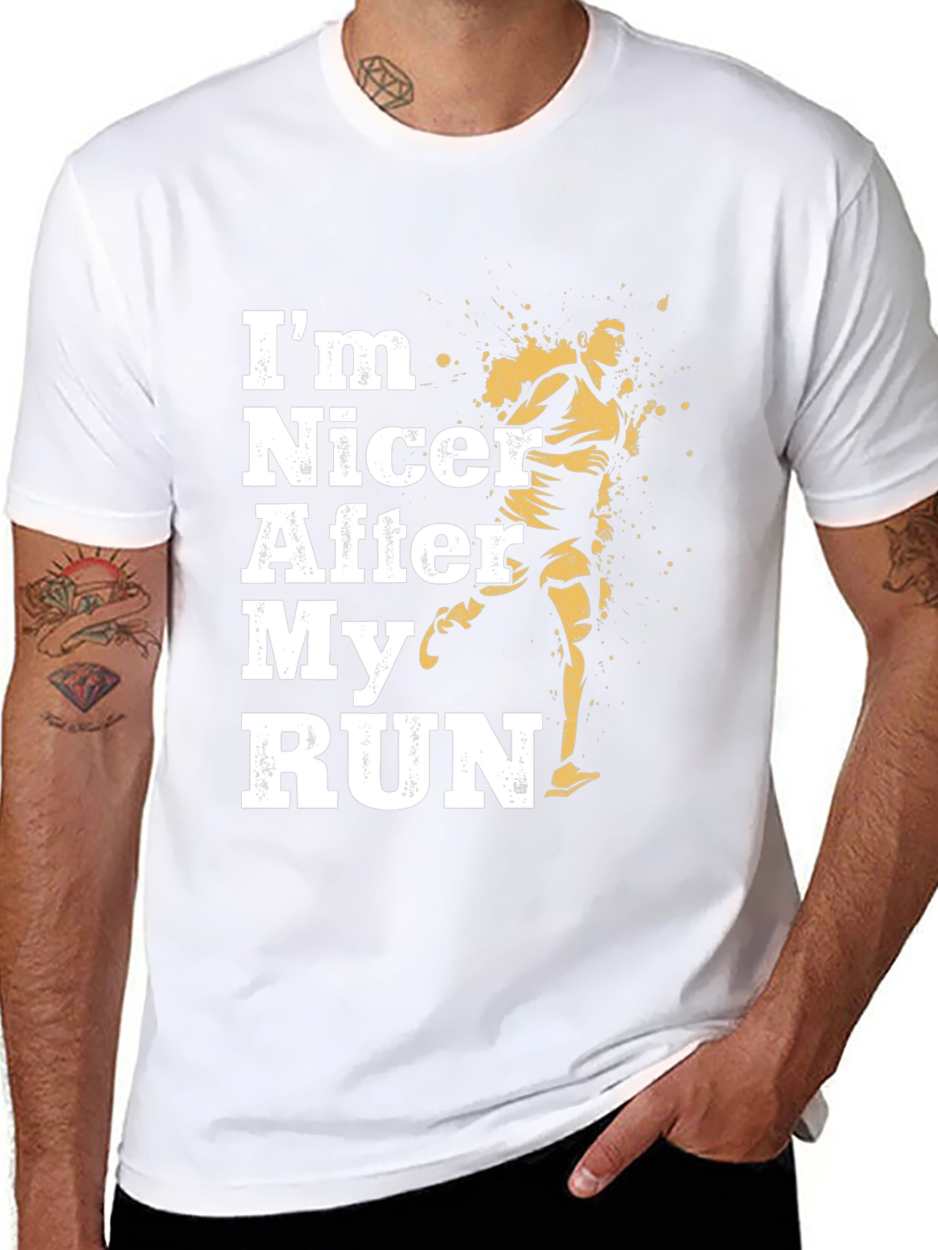 Im Nicer After My Run Graphic Tee