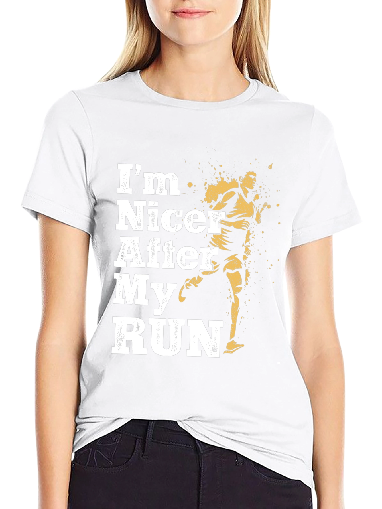 Im Nicer After My Run Graphic Tee
