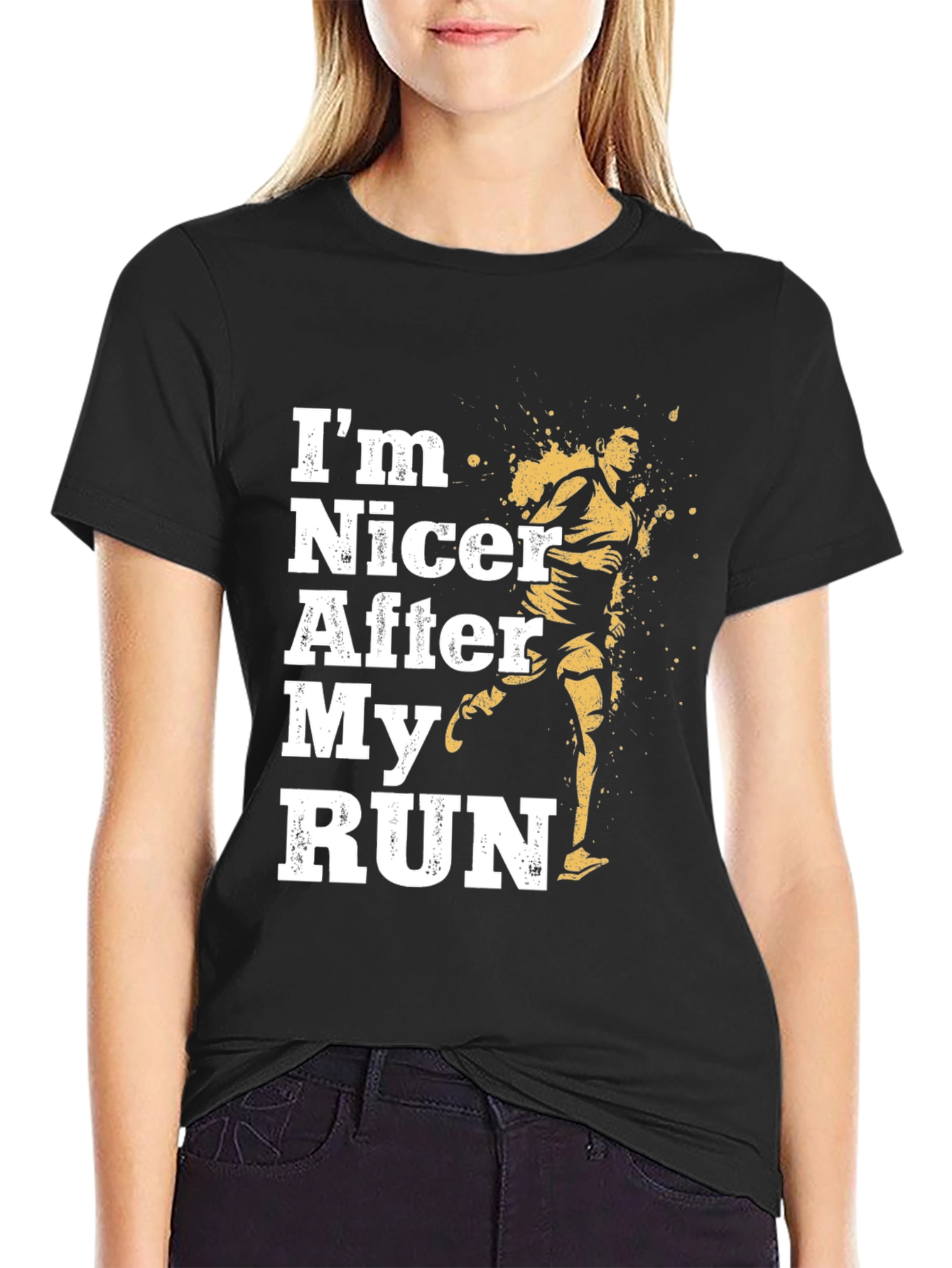 Im Nicer After My Run Graphic Tee