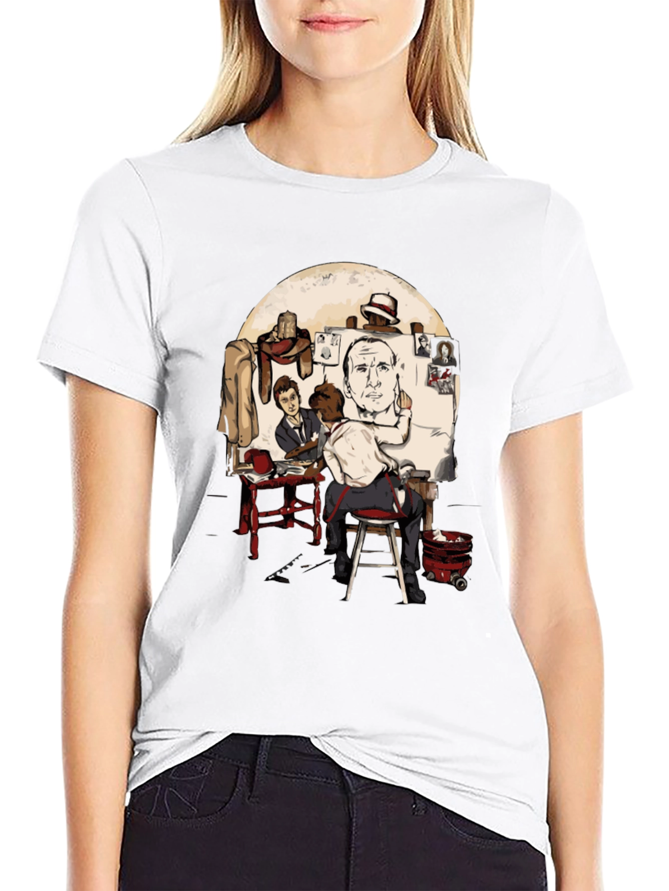 Doctor Who T-Shirt - Gangster Parody