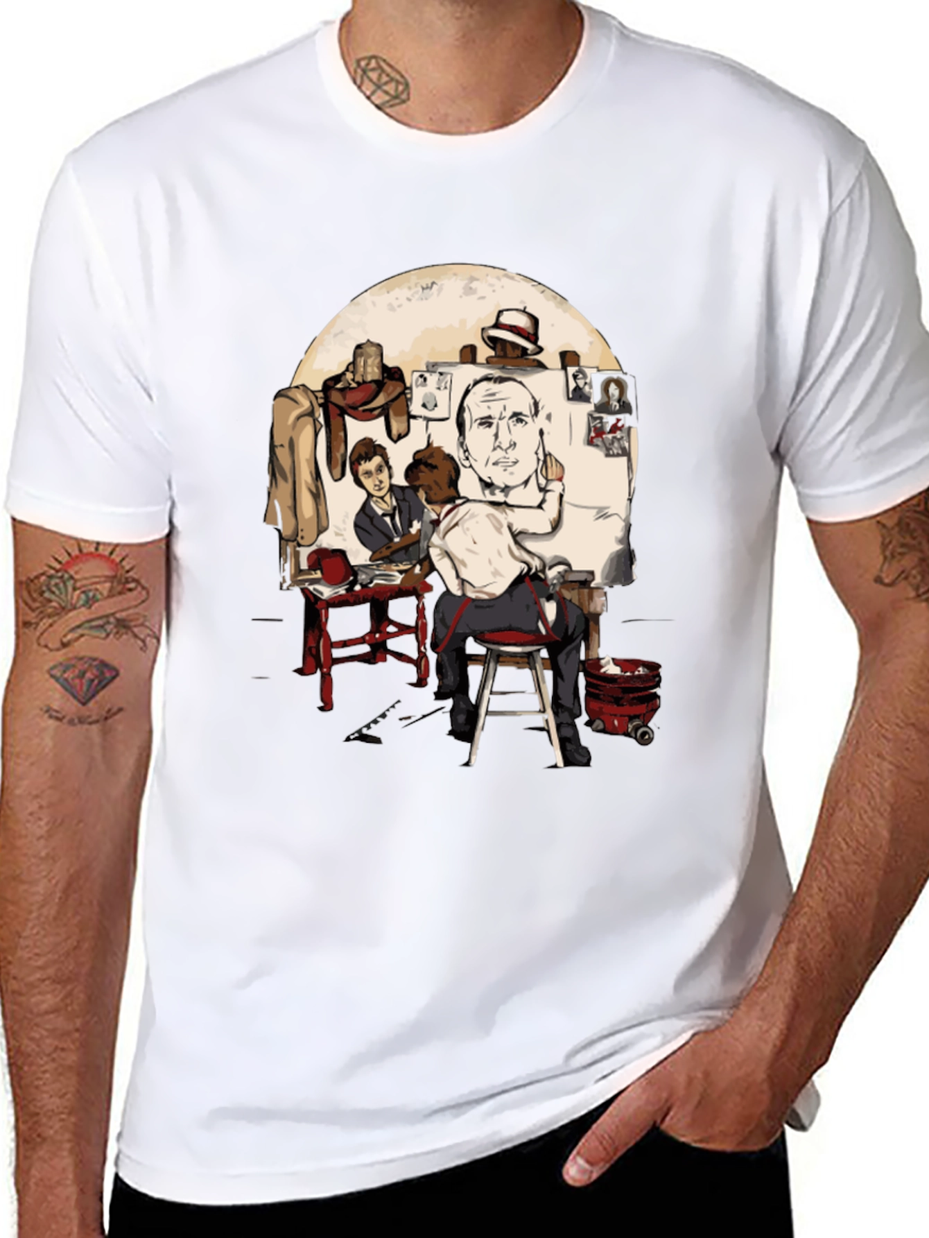 Doctor Who T-Shirt - Gangster Parody
