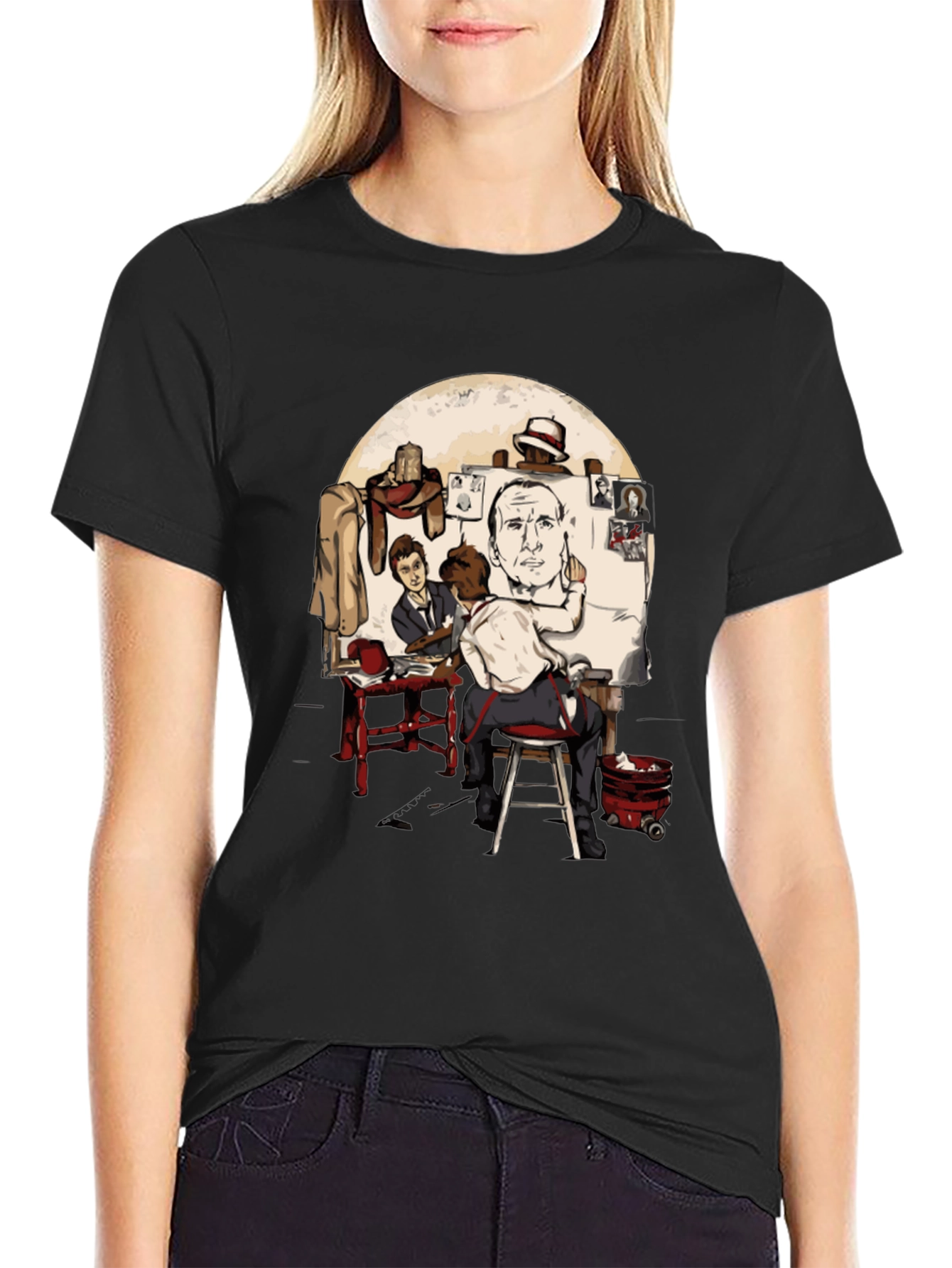 Doctor Who T-Shirt - Gangster Parody