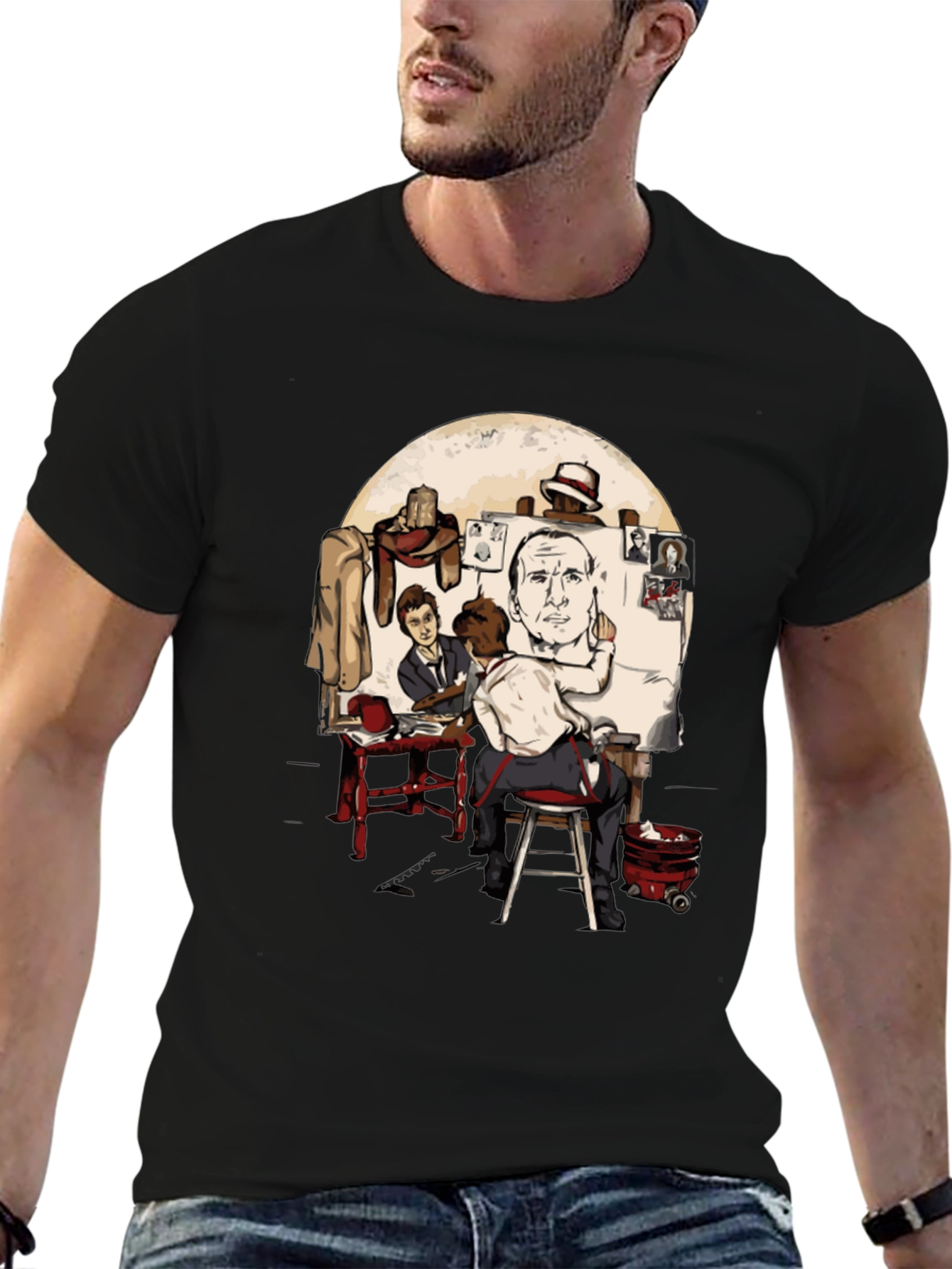 Doctor Who T-Shirt - Gangster Parody
