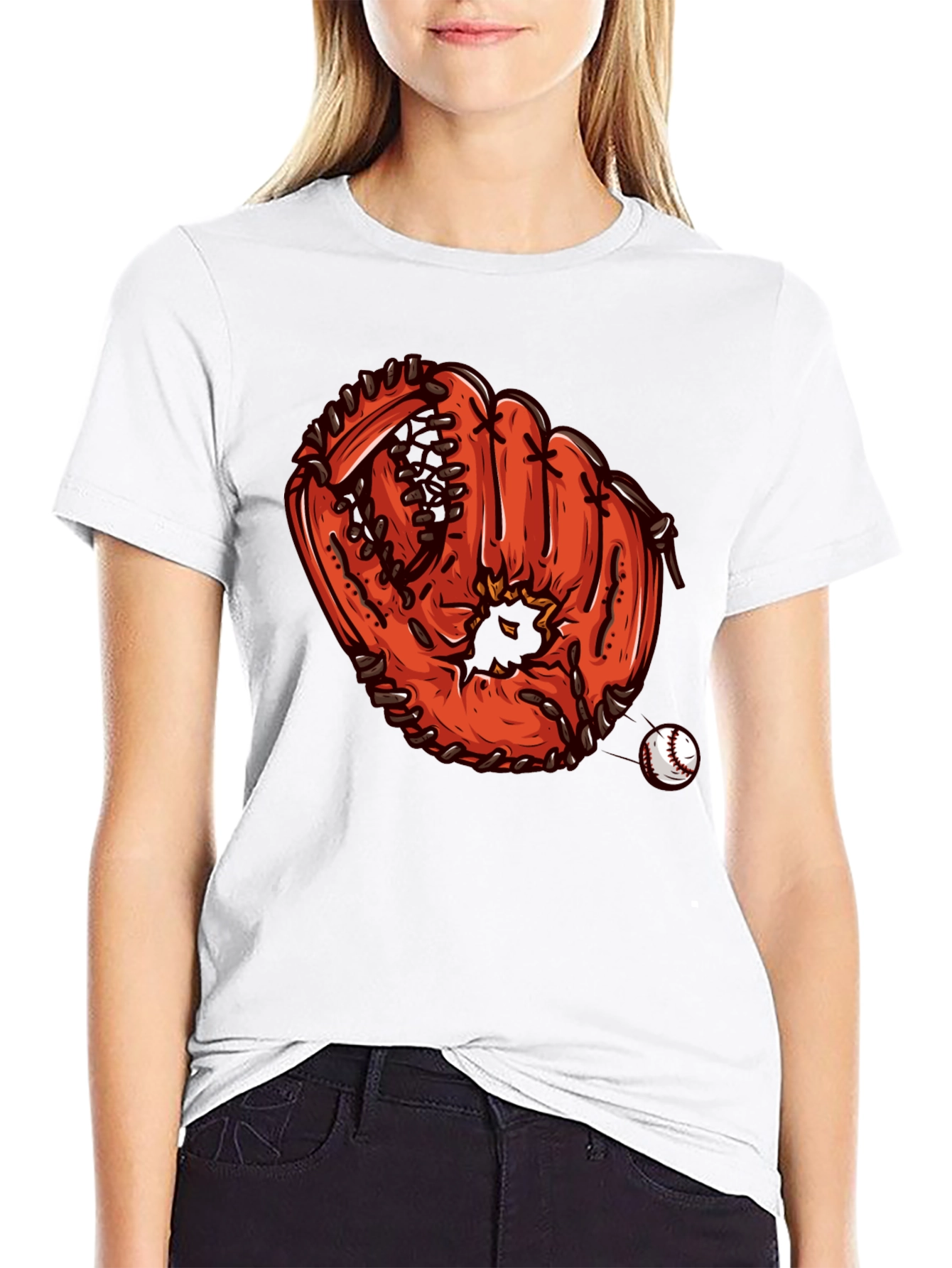 Baseball Glove T-Shirt: Unique Graphic Tee