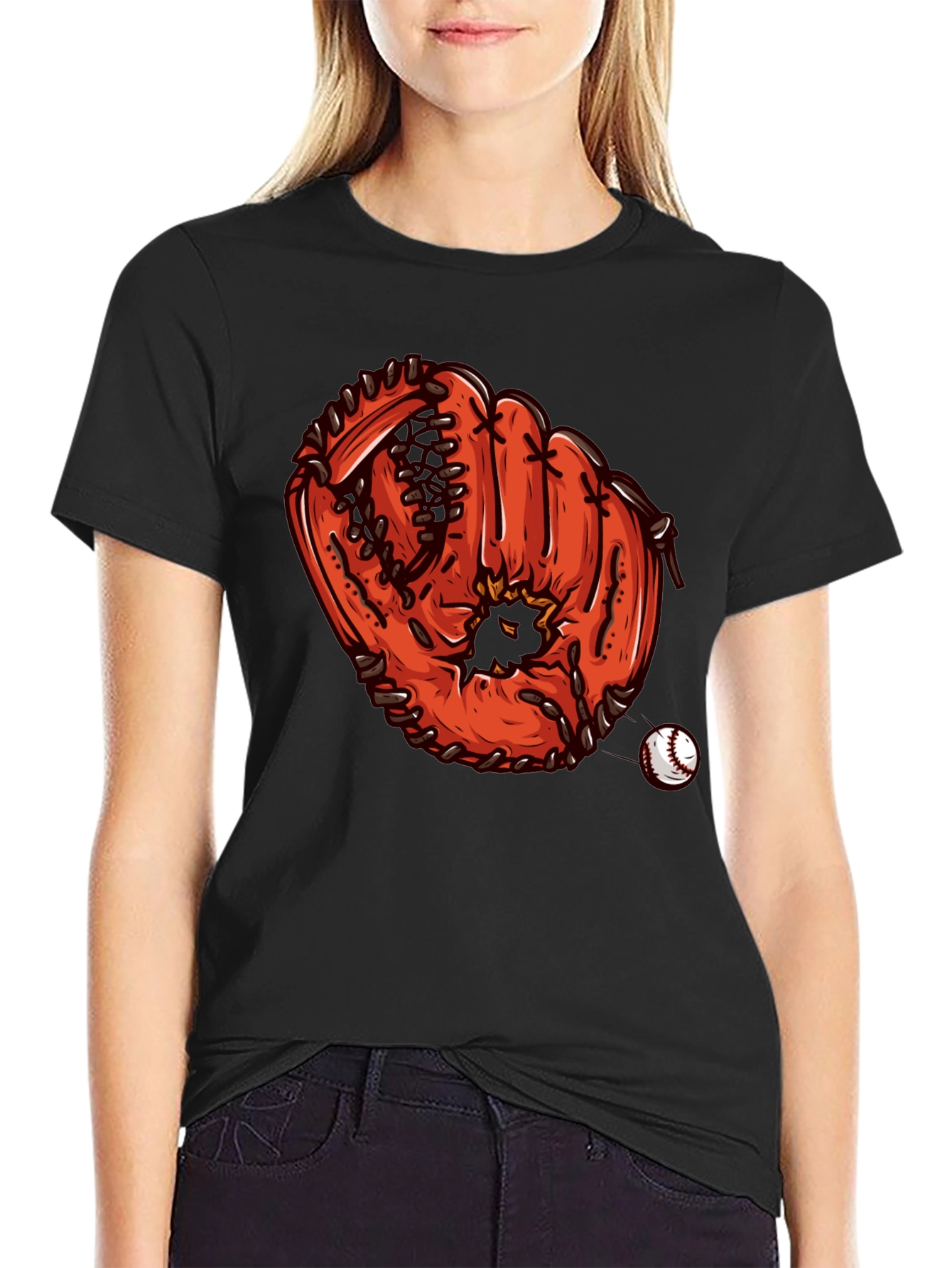 Baseball Glove T-Shirt: Unique Graphic Tee