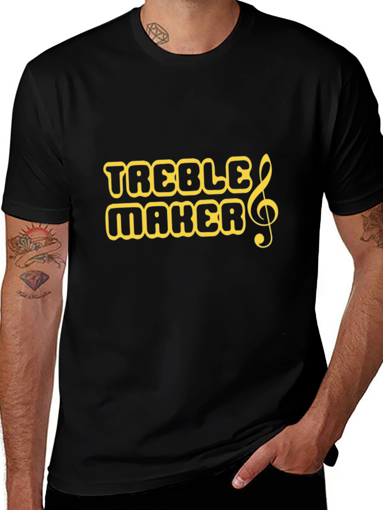 Treble Maker Black T-Shirt