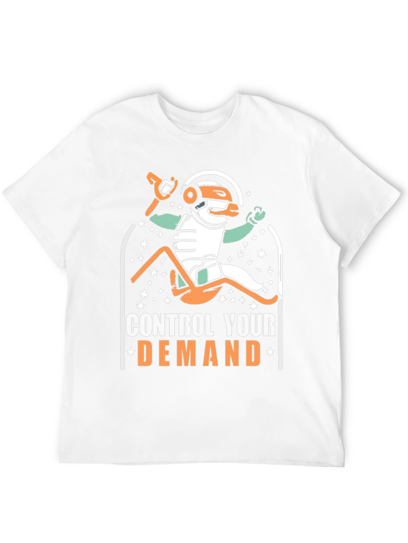 Control Your Demand Astronaut Duck T-Shirt