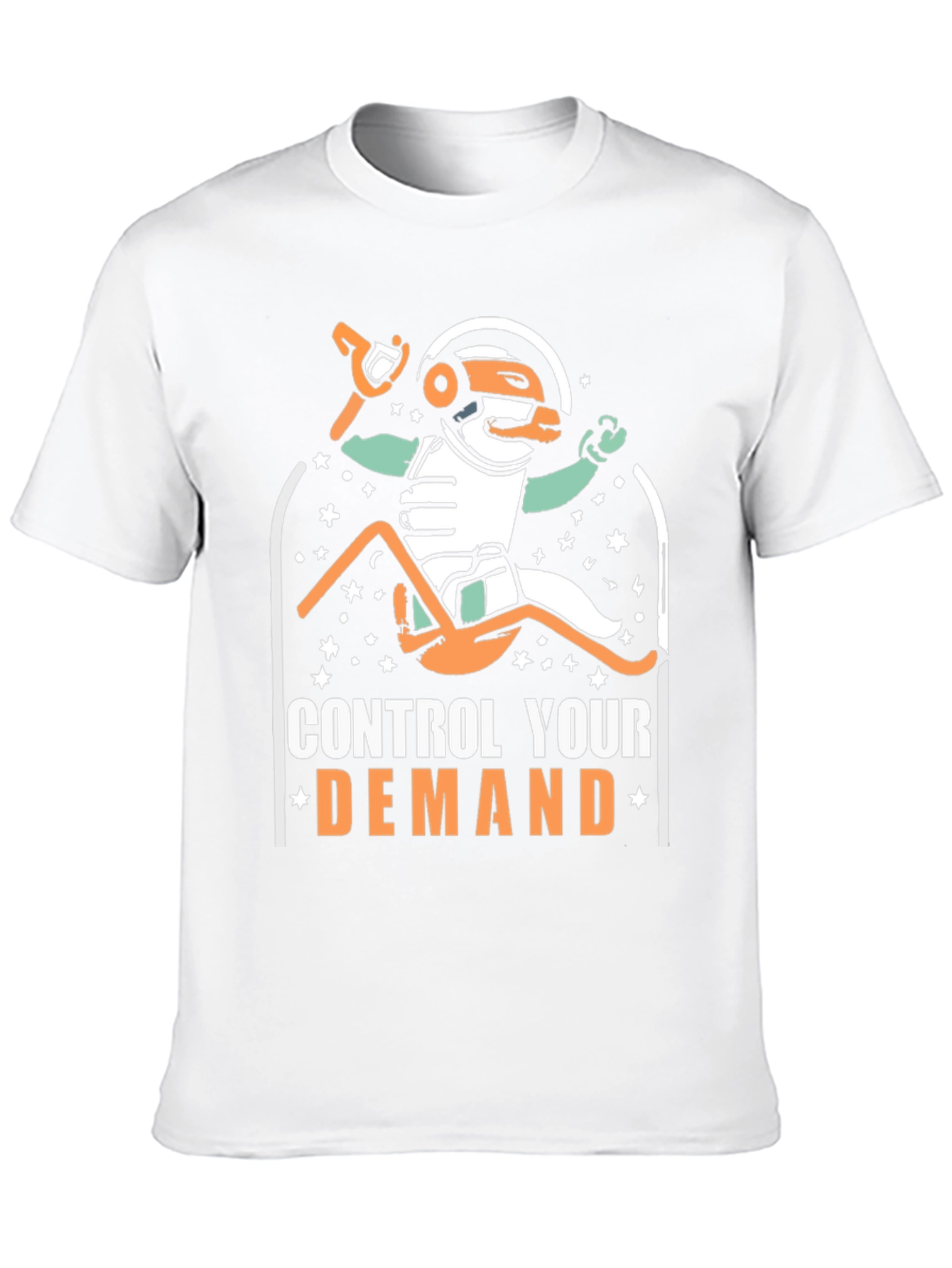 Control Your Demand Astronaut Duck T-Shirt