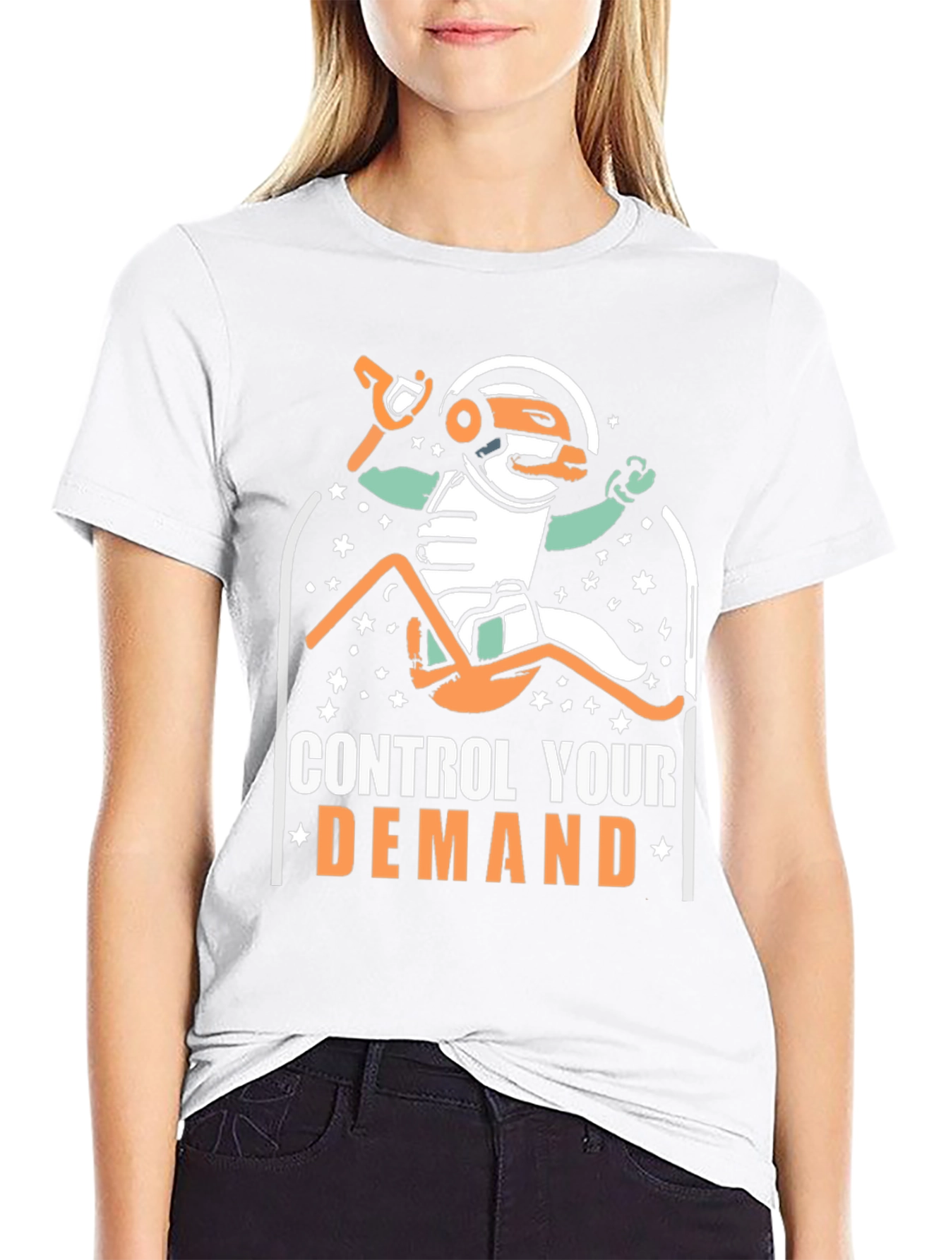 Control Your Demand Astronaut Duck T-Shirt