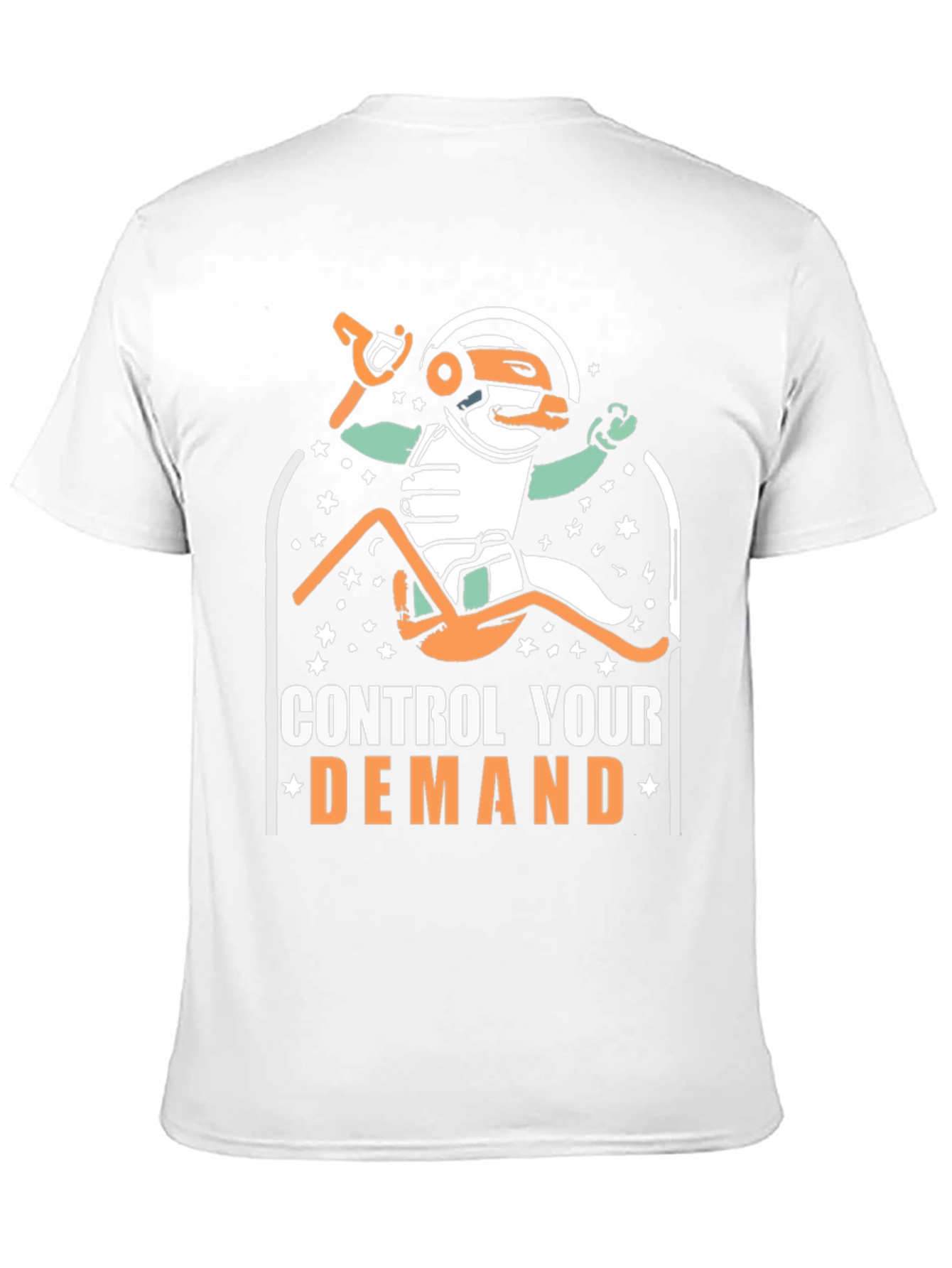 Control Your Demand Astronaut Duck T-Shirt
