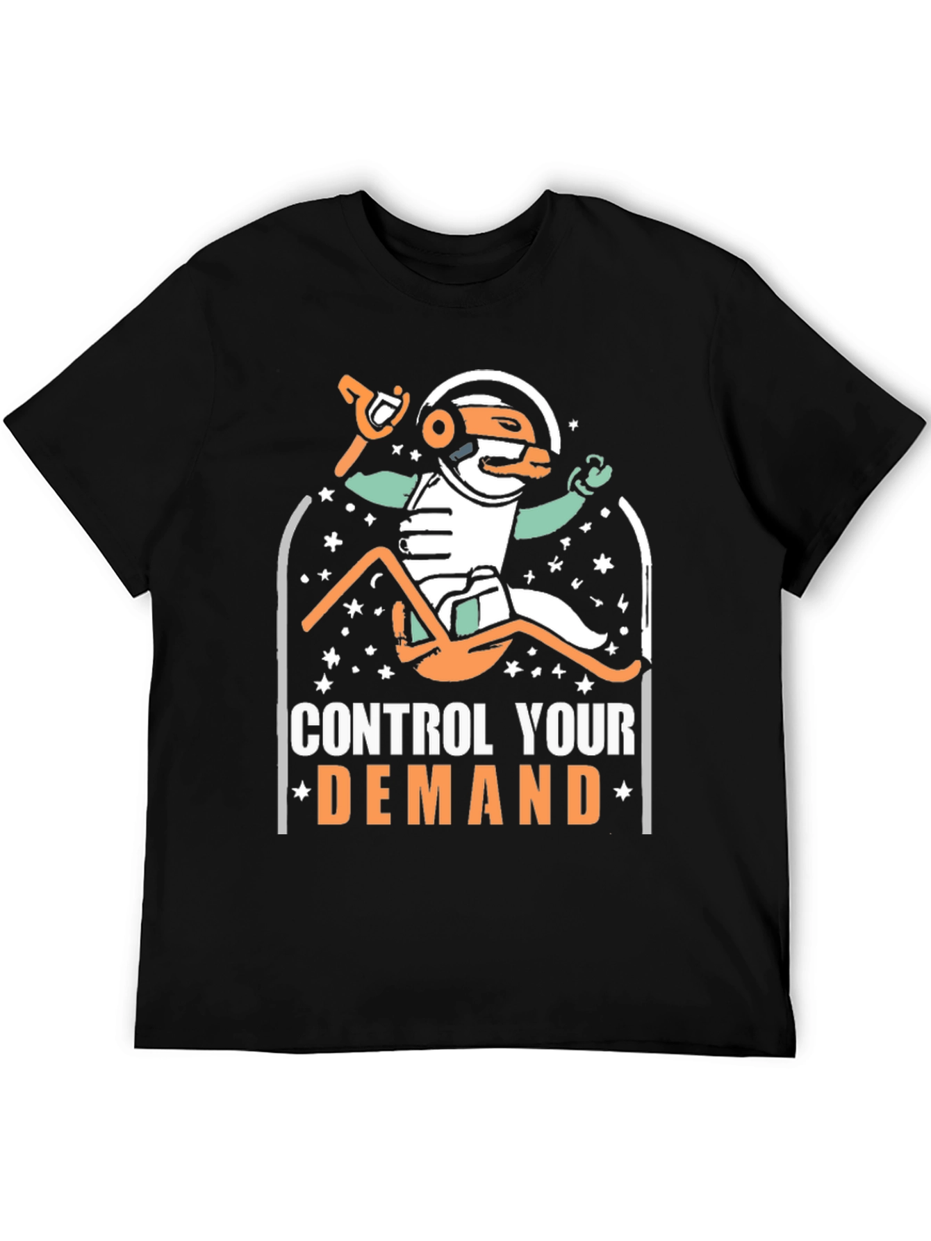 Control Your Demand Astronaut Duck T-Shirt