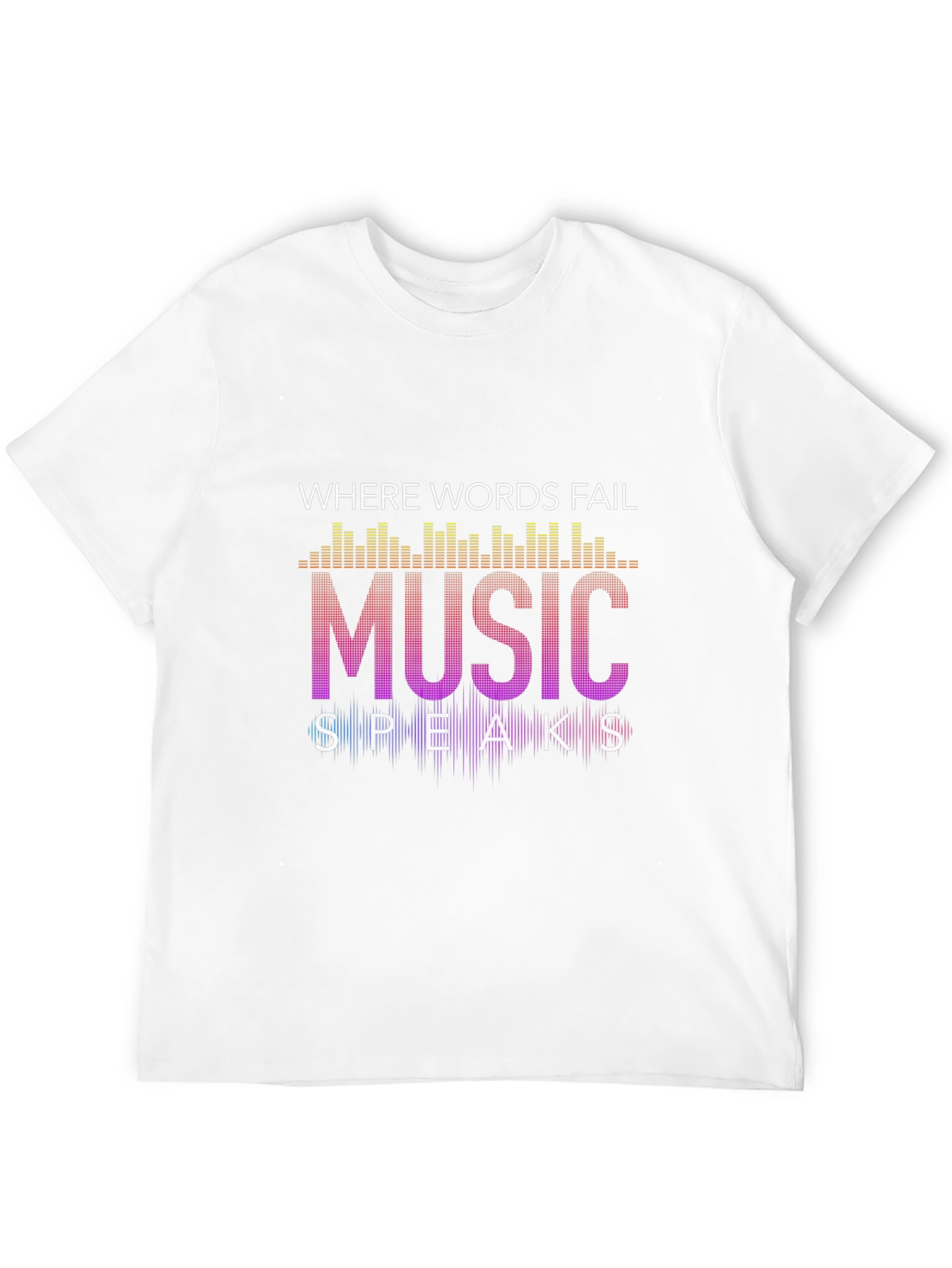Music Speaks Graphic Tee
