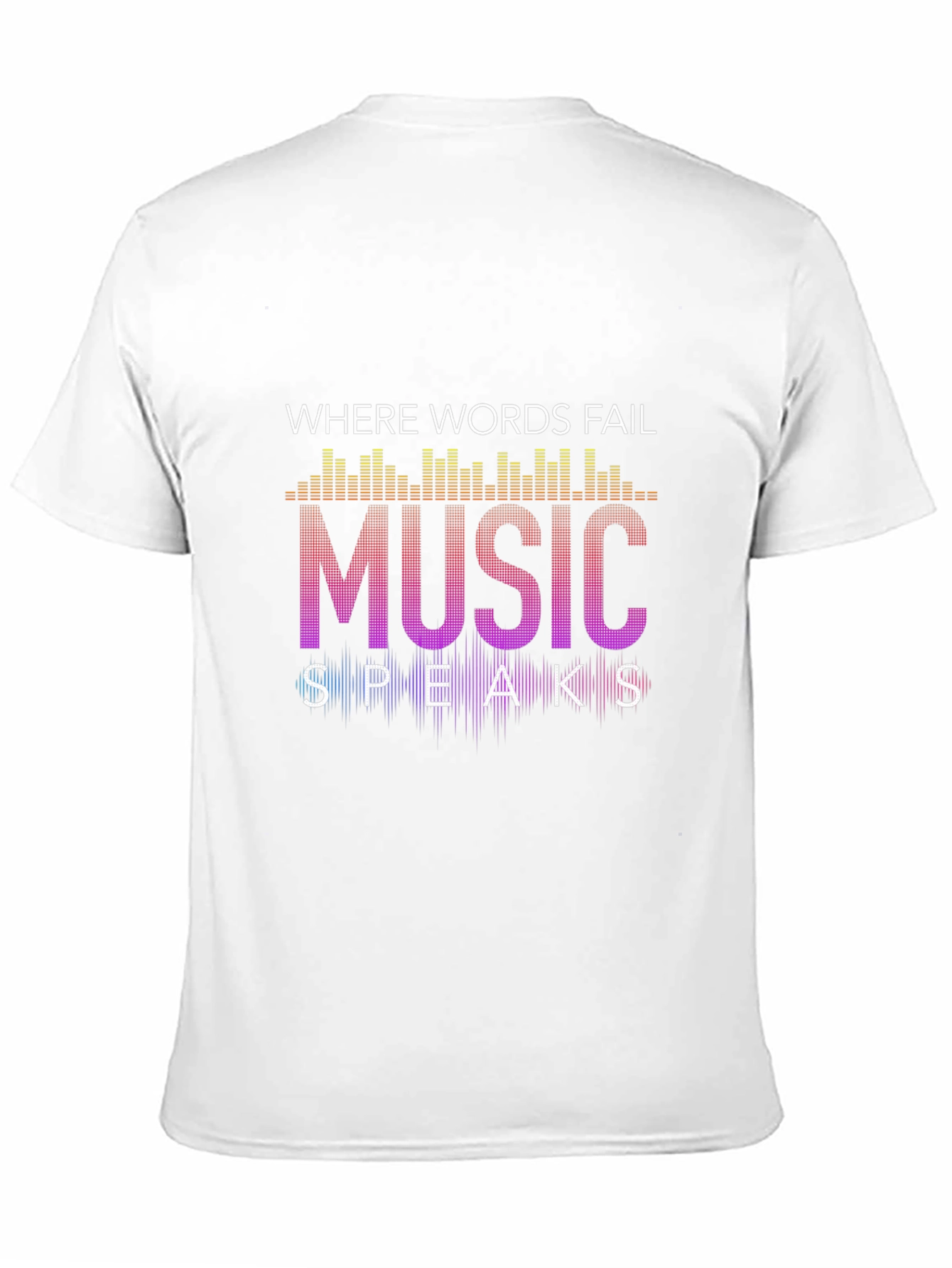 Music Speaks Graphic Tee