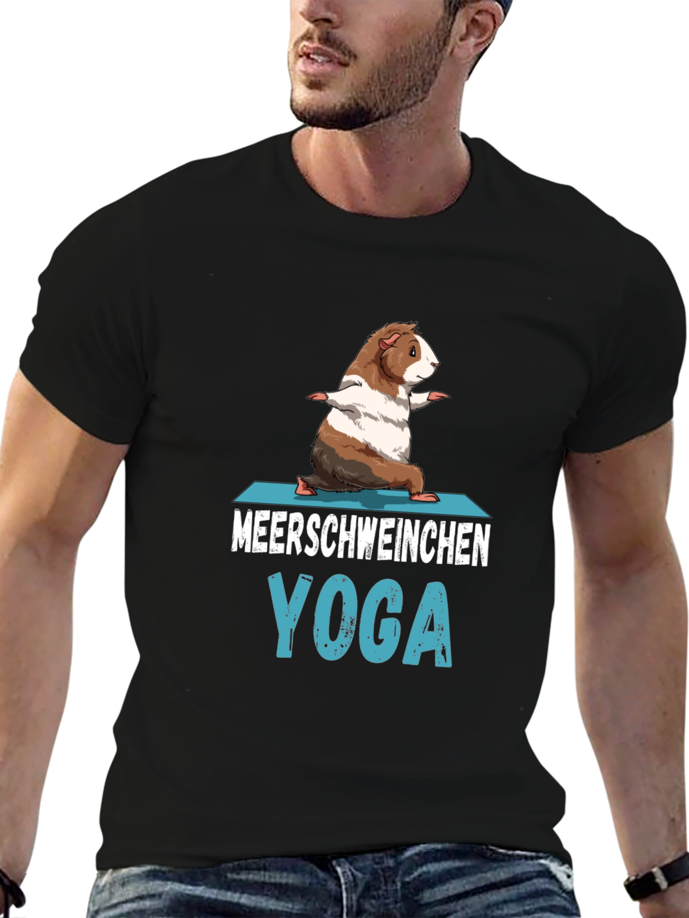 Guinea Pig Yoga T-Shirt - Meerchweinchen