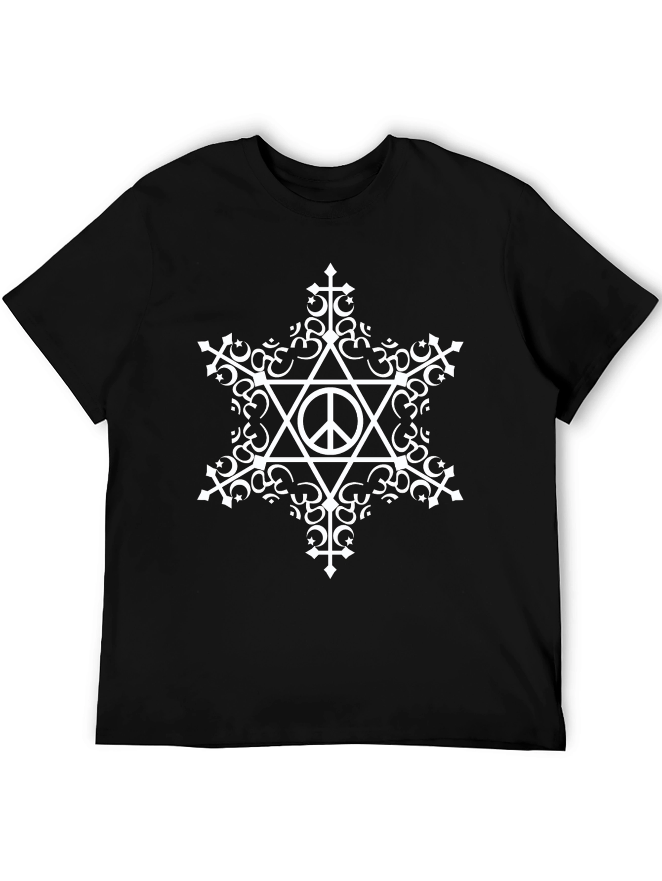 Peace Sign Star Graphic Tee