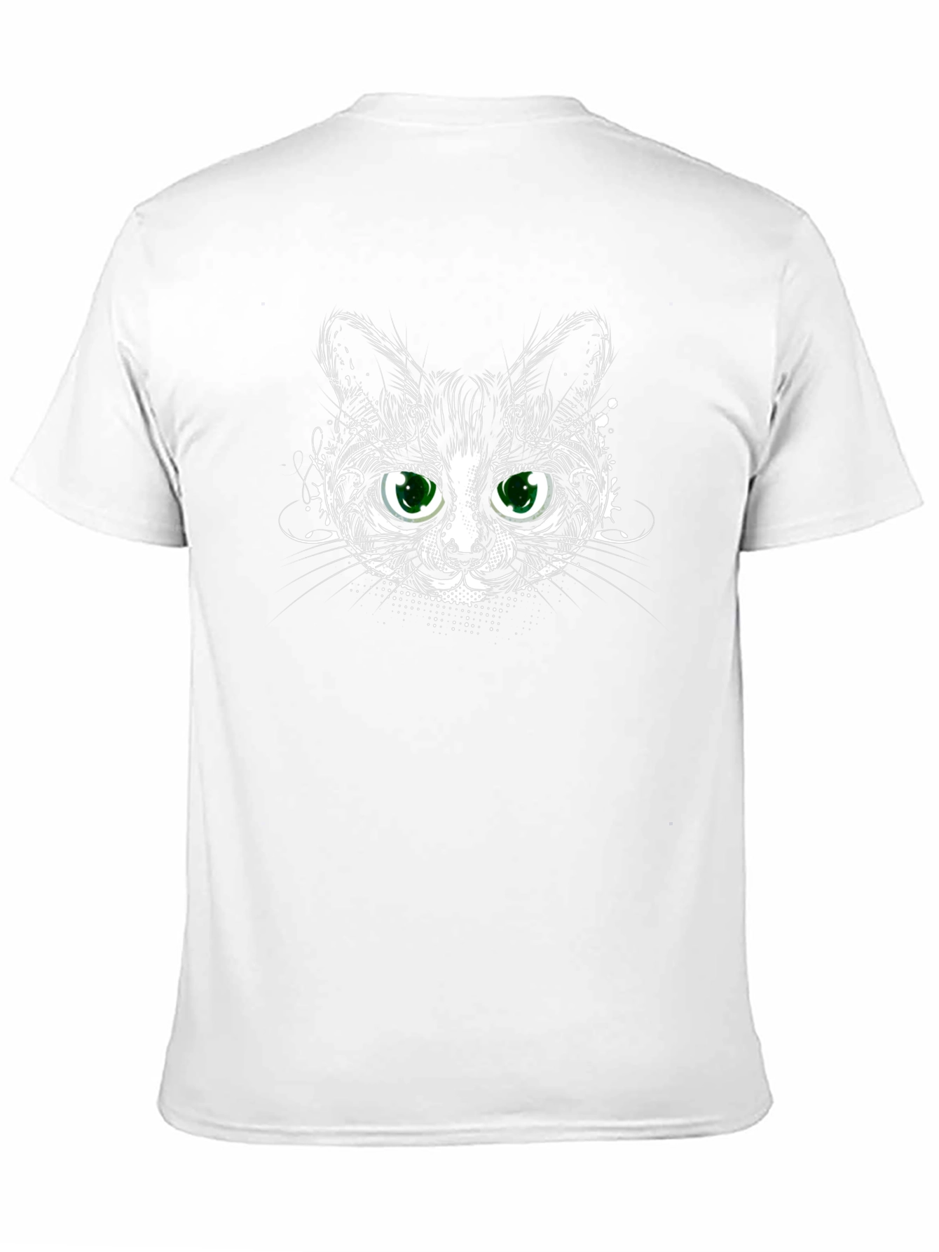 Cool Cat Graphic Tee - Black Cotton T-Shirt