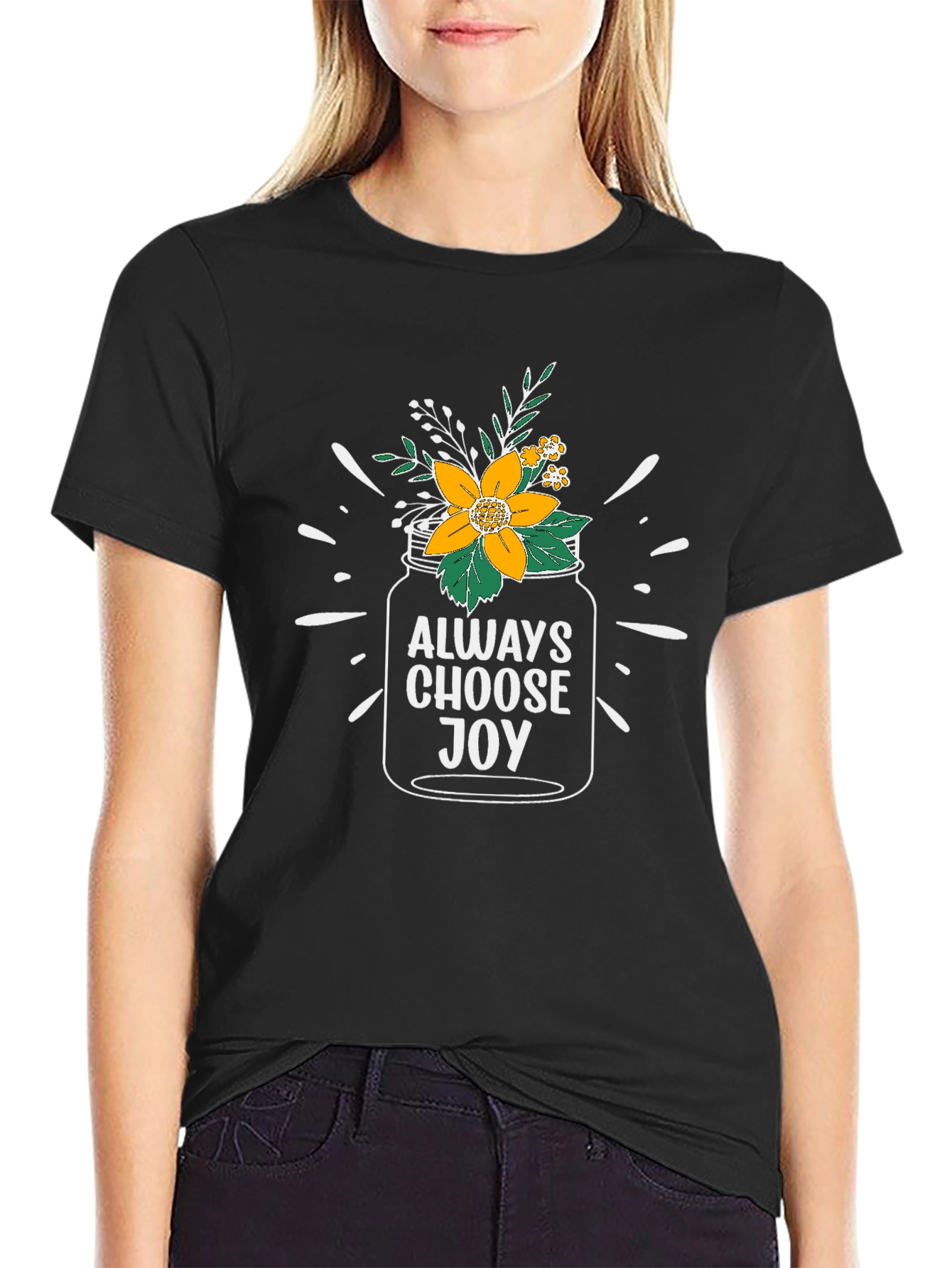 Always Choose Joy Graphic T-Shirt