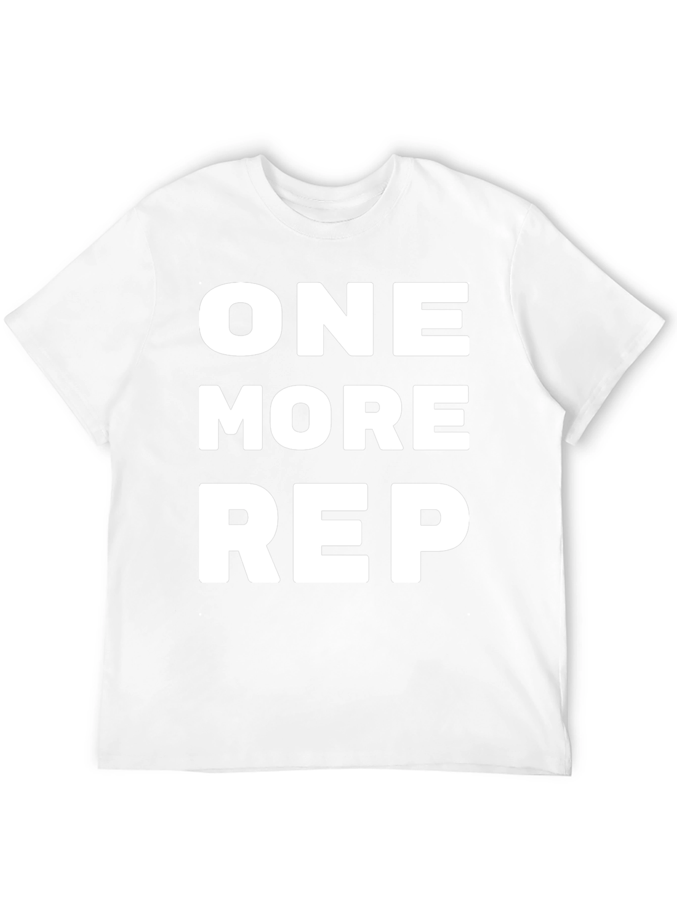 One More Rep Black Graphic Tee