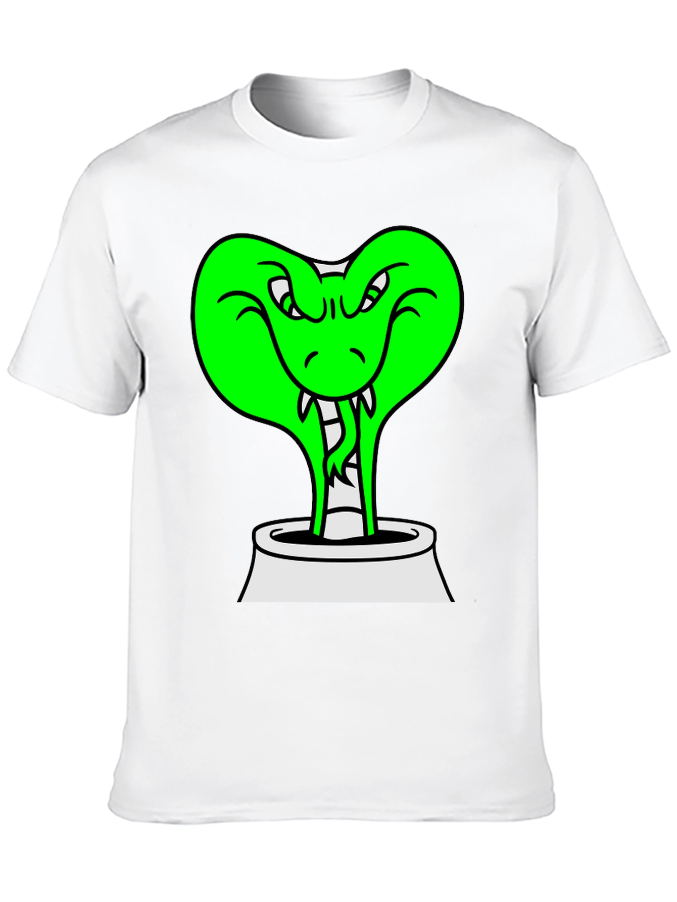 Cobra Snake T-Shirt - Funny Cartoon Reptile Tee