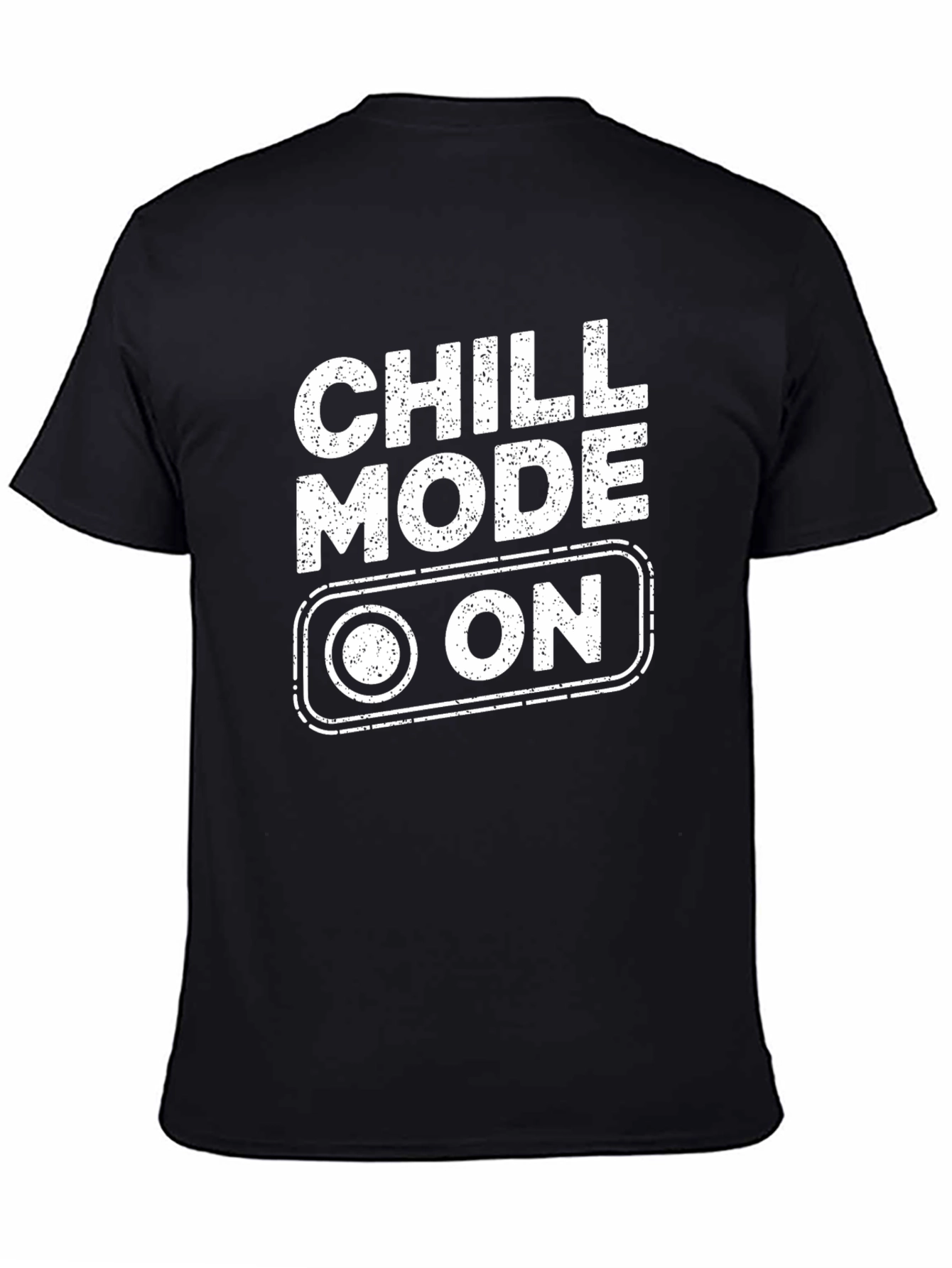 Chill Mode On Black T-Shirt