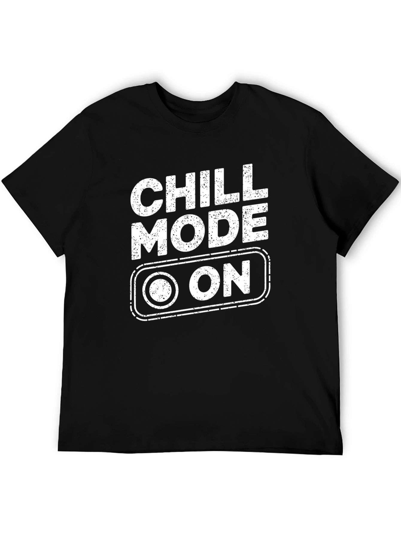 Chill Mode On Black T-Shirt