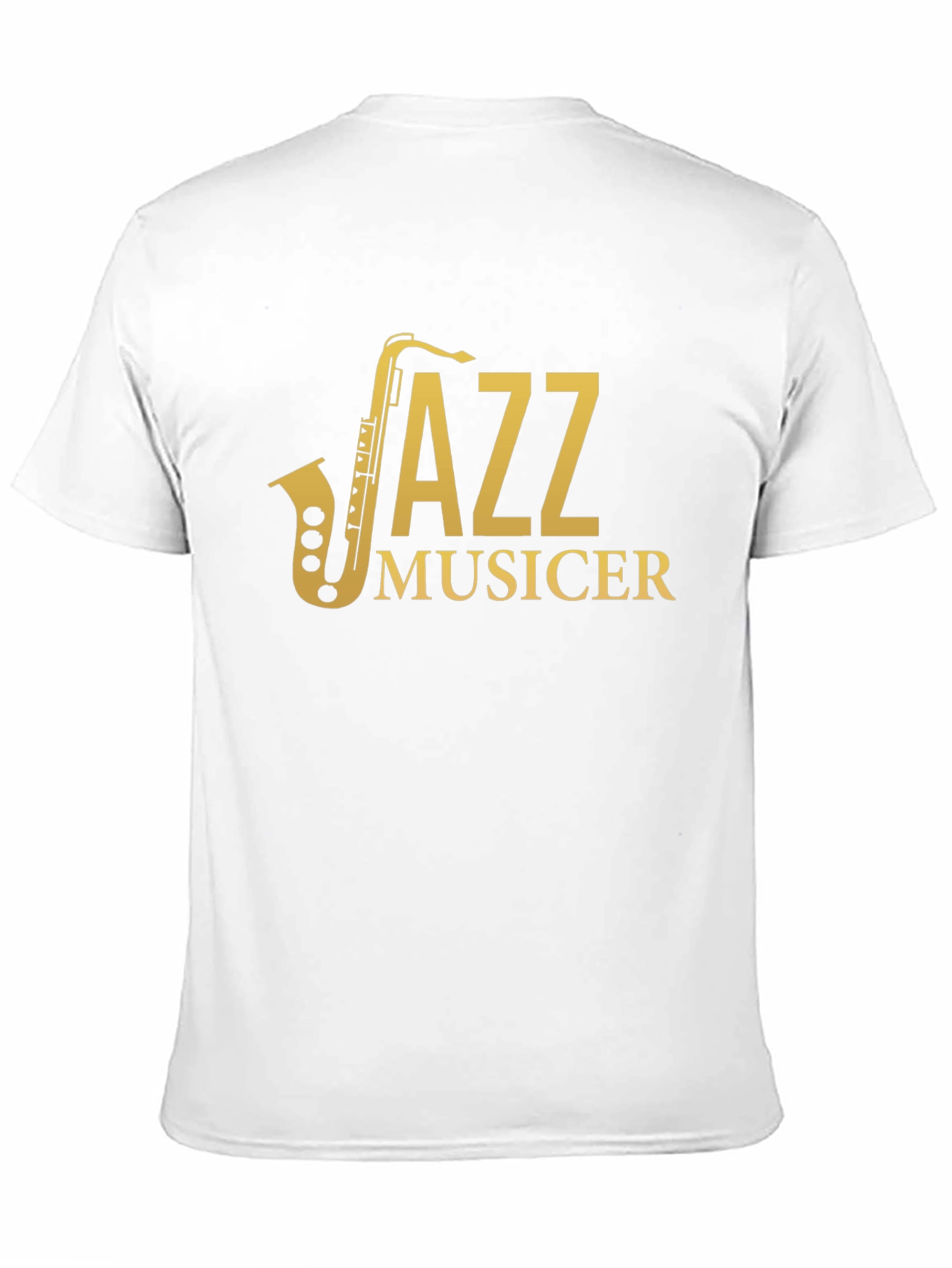 Jazz Musician Saxophone Graphic T-Shirt