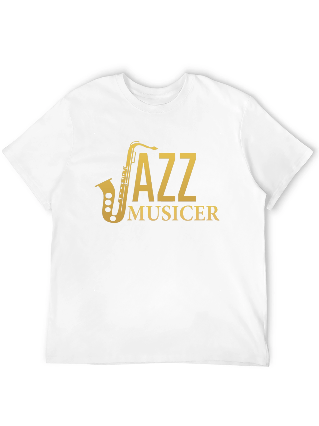 Jazz Musician Saxophone Graphic T-Shirt