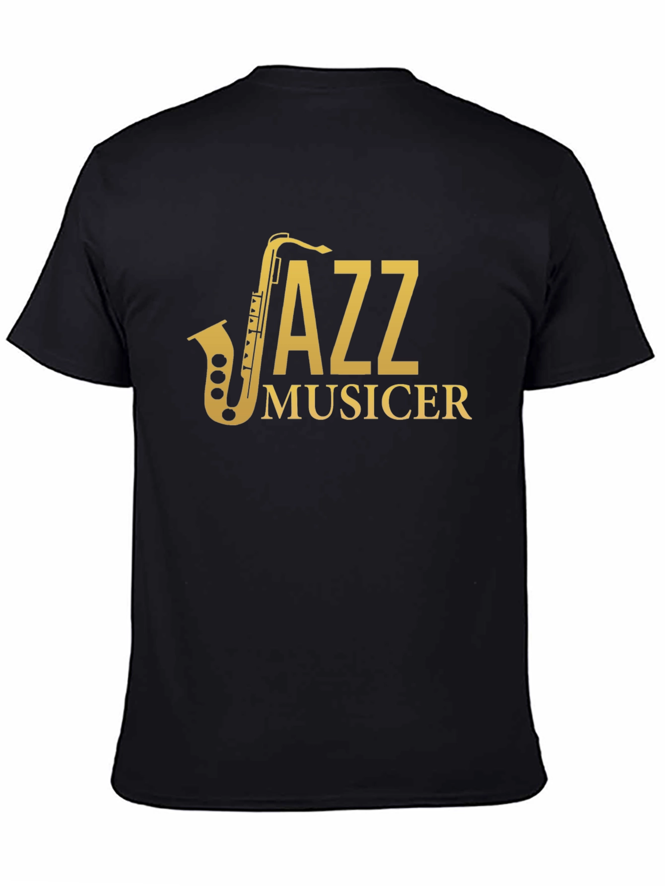 Jazz Musician Saxophone Graphic T-Shirt