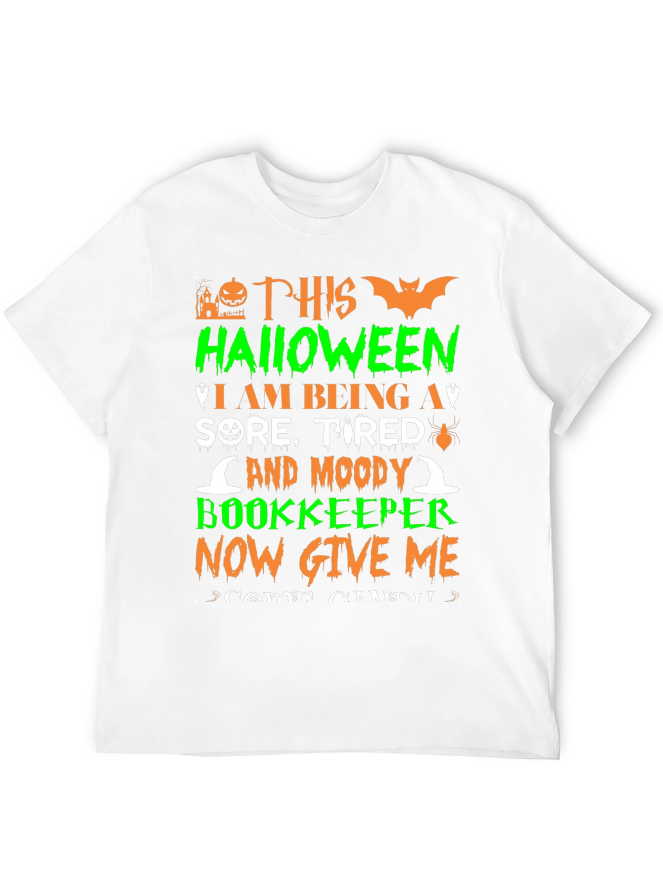 Halloween Bookkeeper T-Shirt