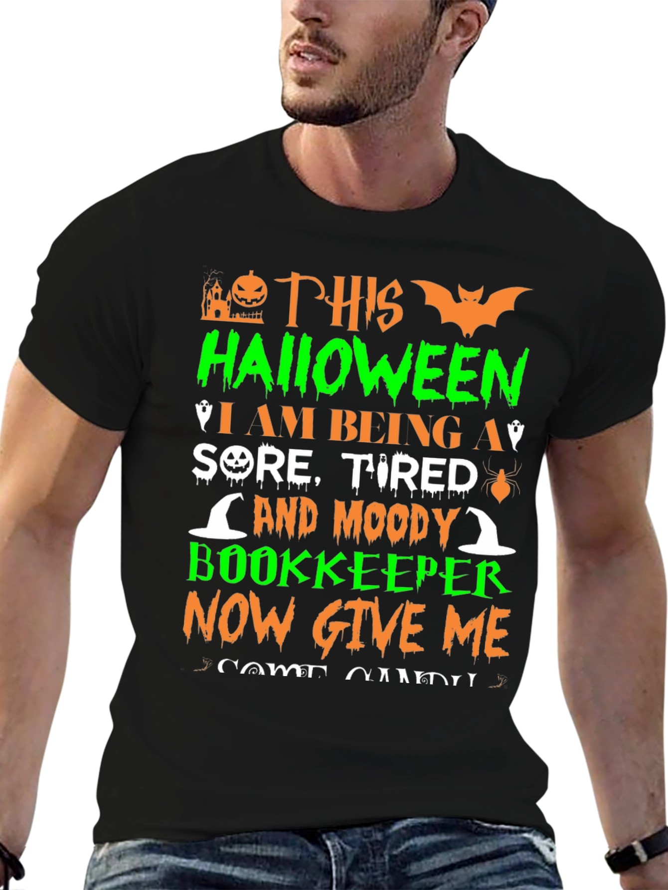 Halloween Bookkeeper T-Shirt