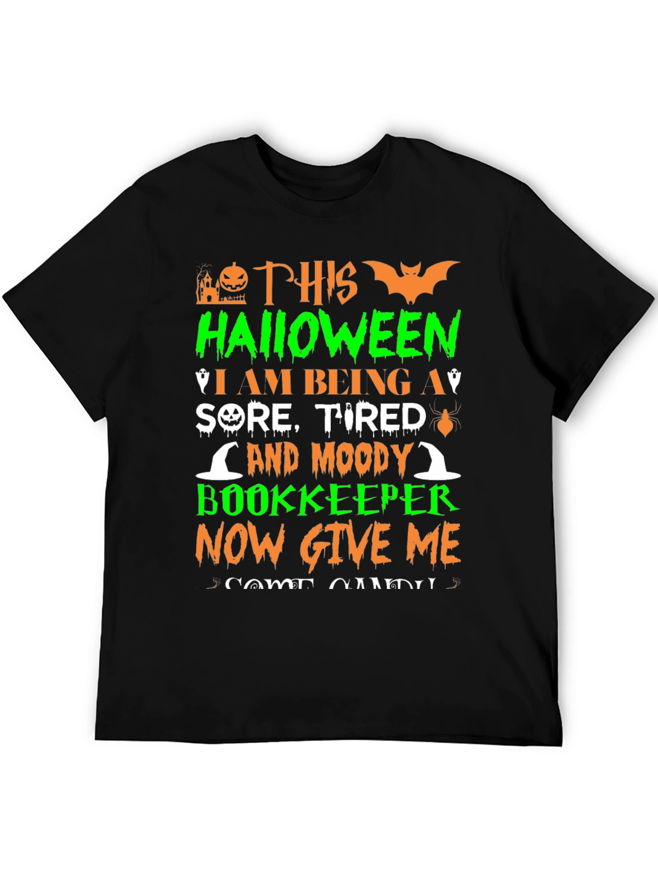 Halloween Bookkeeper T-Shirt