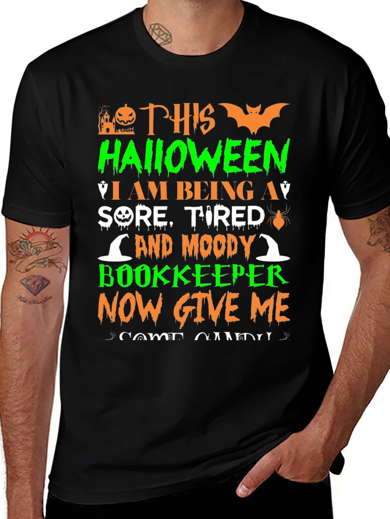 Halloween Bookkeeper T-Shirt