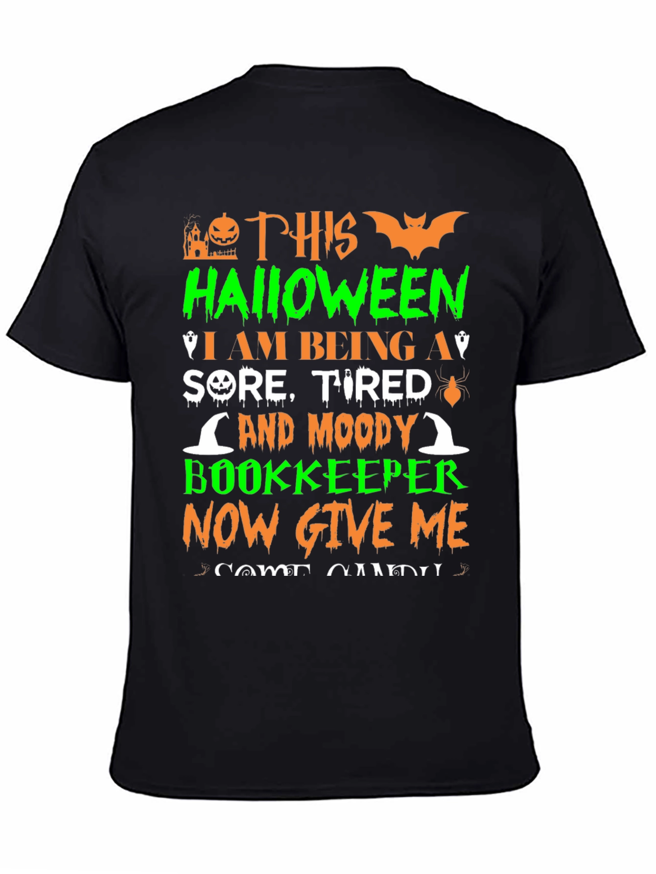 Halloween Bookkeeper T-Shirt