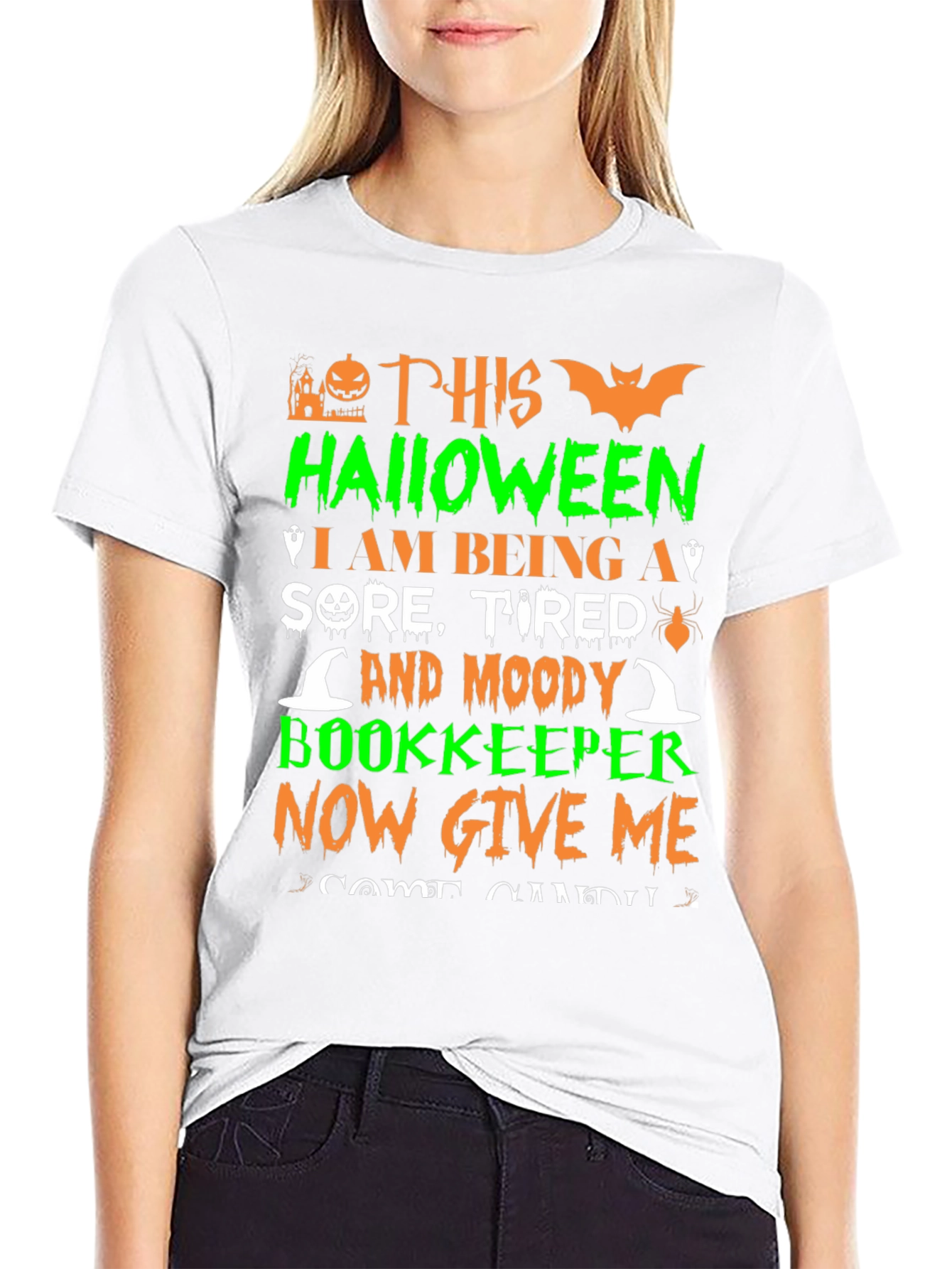 Halloween Bookkeeper T-Shirt