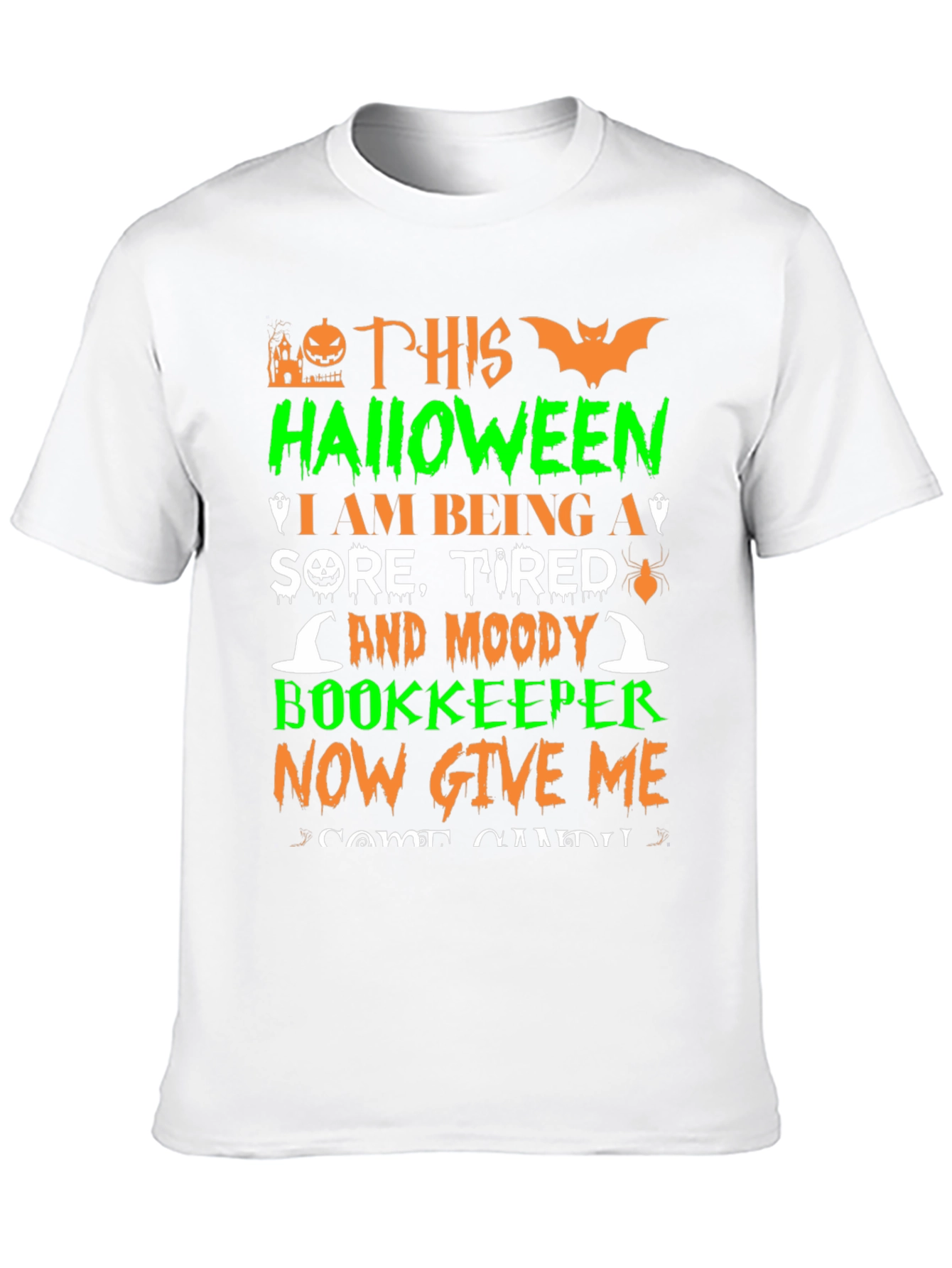 Halloween Bookkeeper T-Shirt
