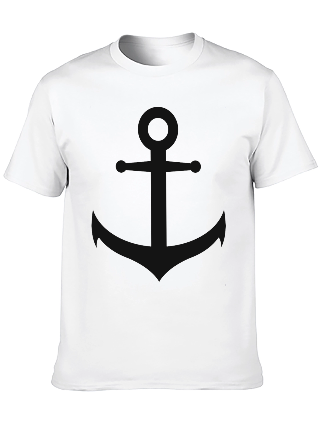 Black Anchor Graphic T-Shirt