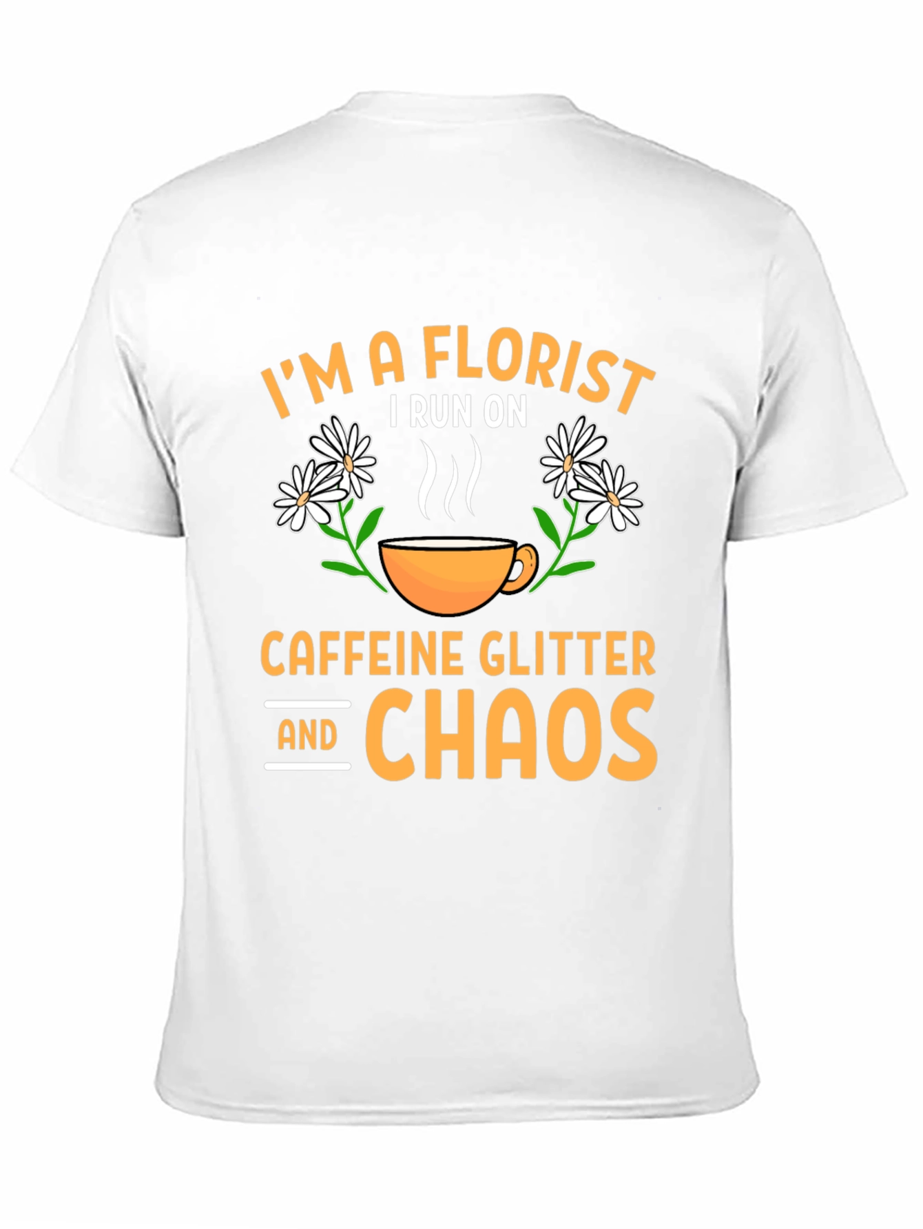 Florist Caffeine Chaos T-Shirt