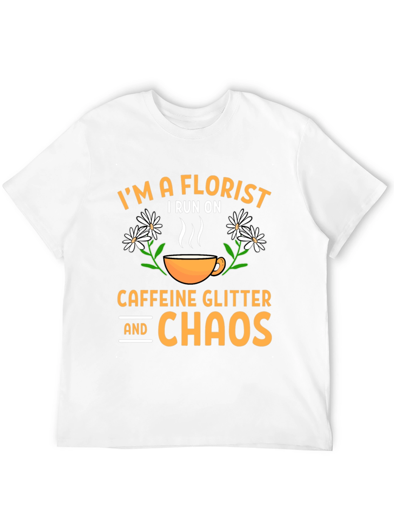 Florist Caffeine Chaos T-Shirt