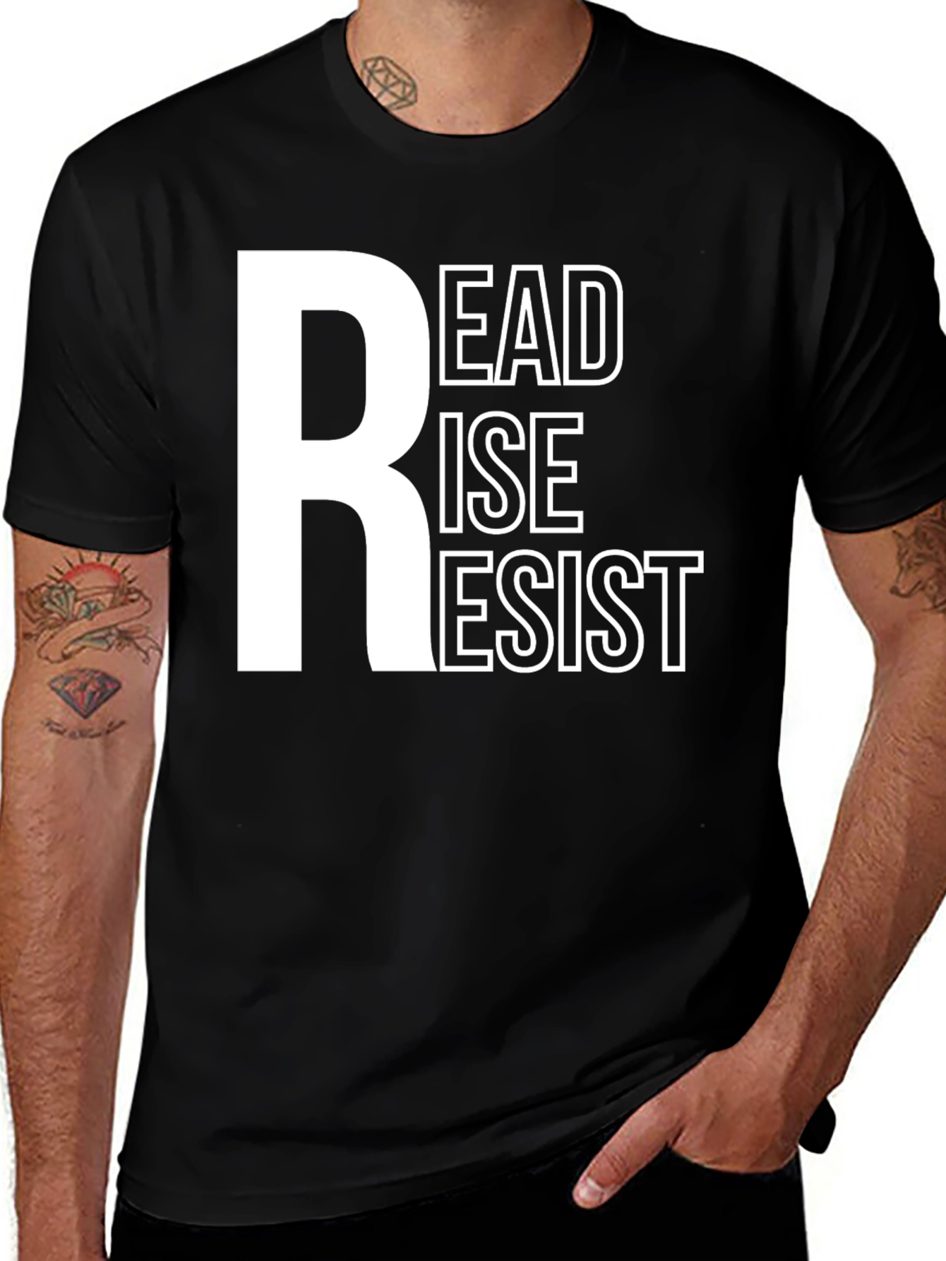 Dead Rise Resist Graphic Tee - Bold Statement Shirt