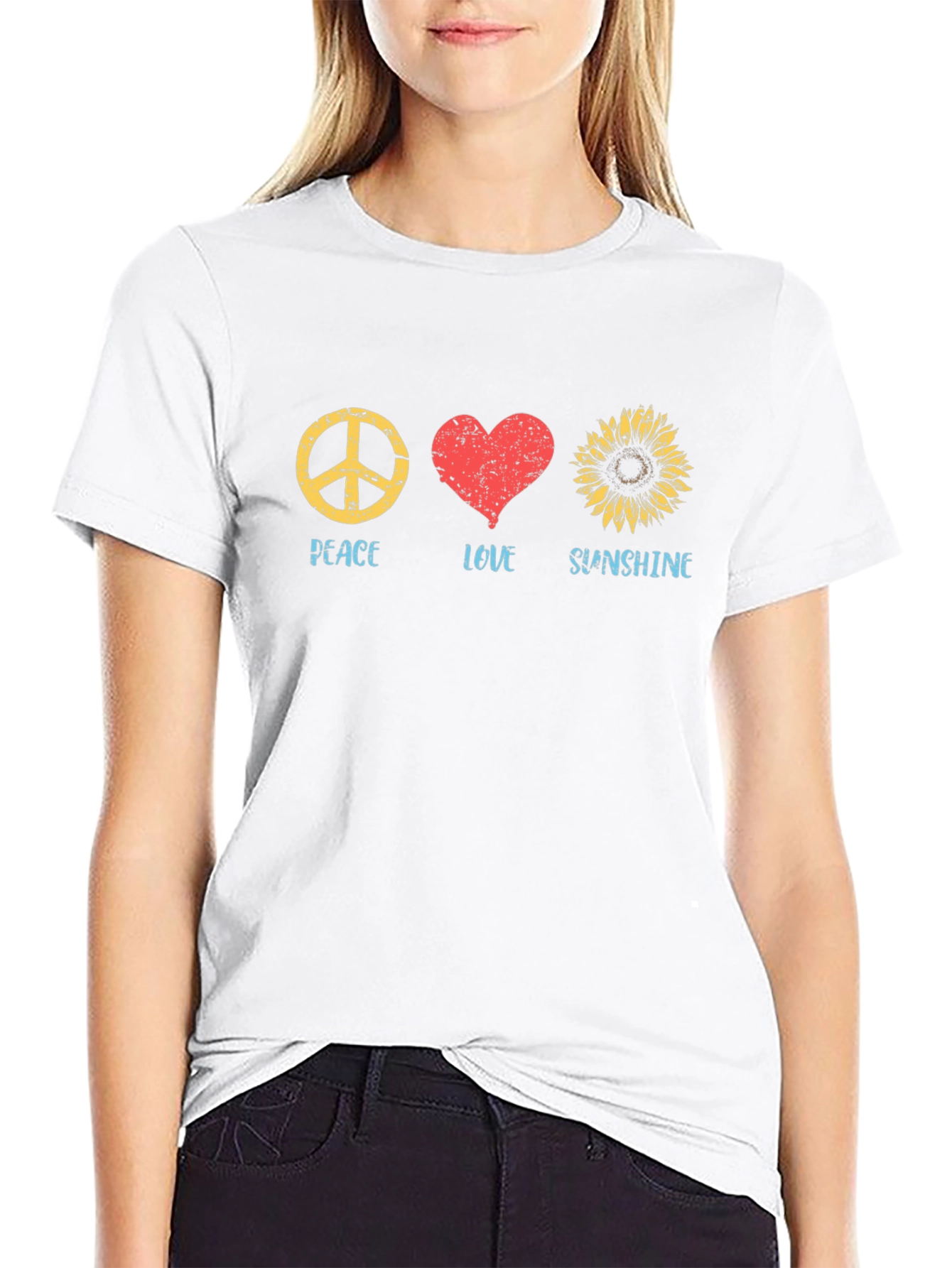 Peace Love Sunshine Graphic Tee