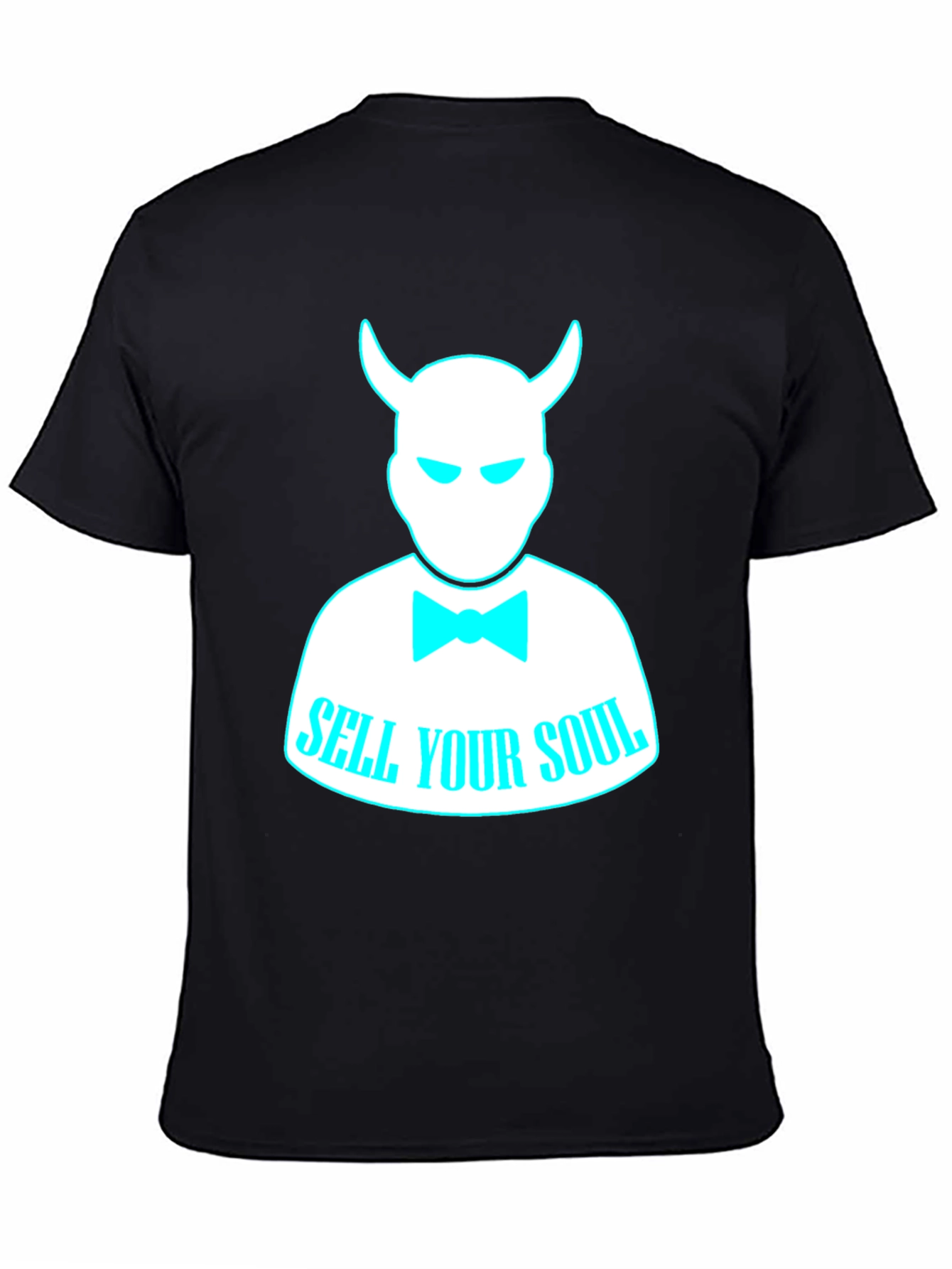 Sell Your Soul Tee - Devilish Bowtie Graphic T-Shirt