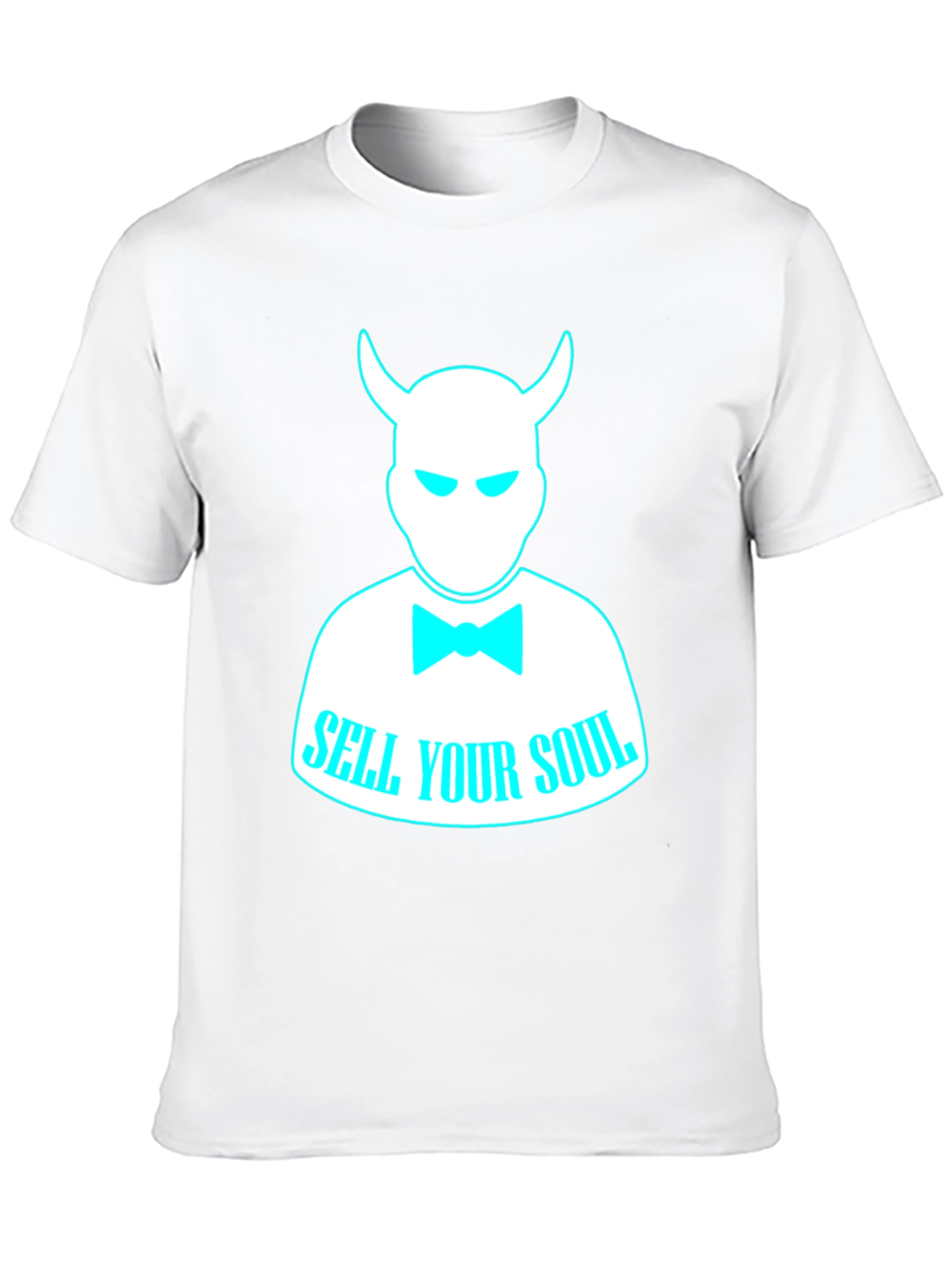 Sell Your Soul Tee - Devilish Bowtie Graphic T-Shirt