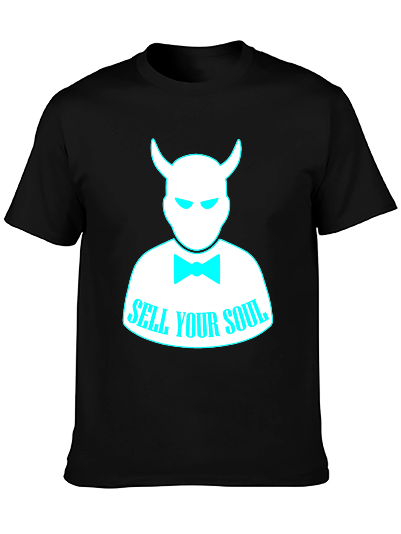Sell Your Soul Tee - Devilish Bowtie Graphic T-Shirt