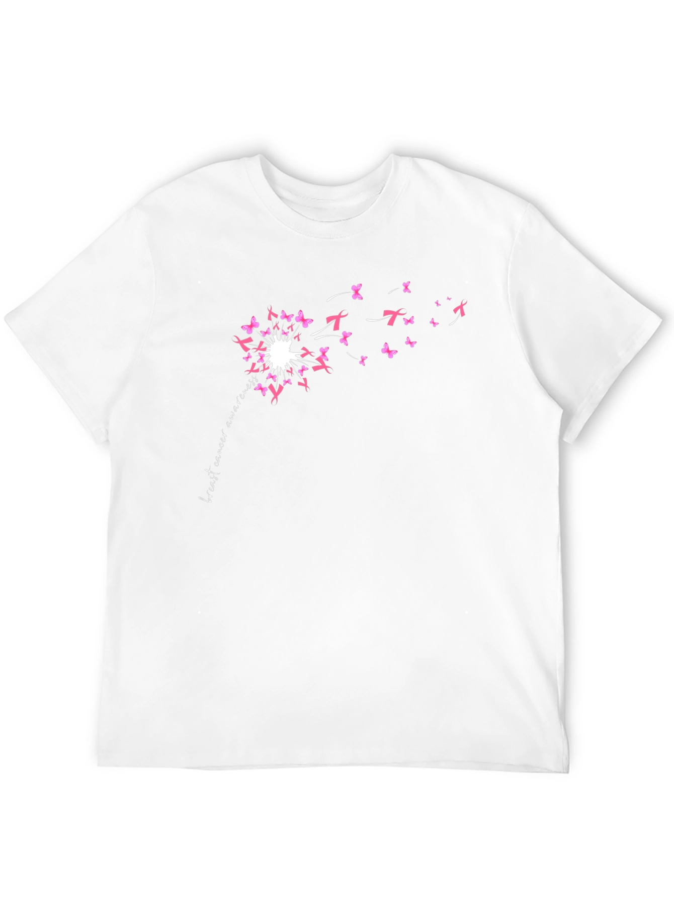 Breast Cancer Awareness Dandelion T-Shirt